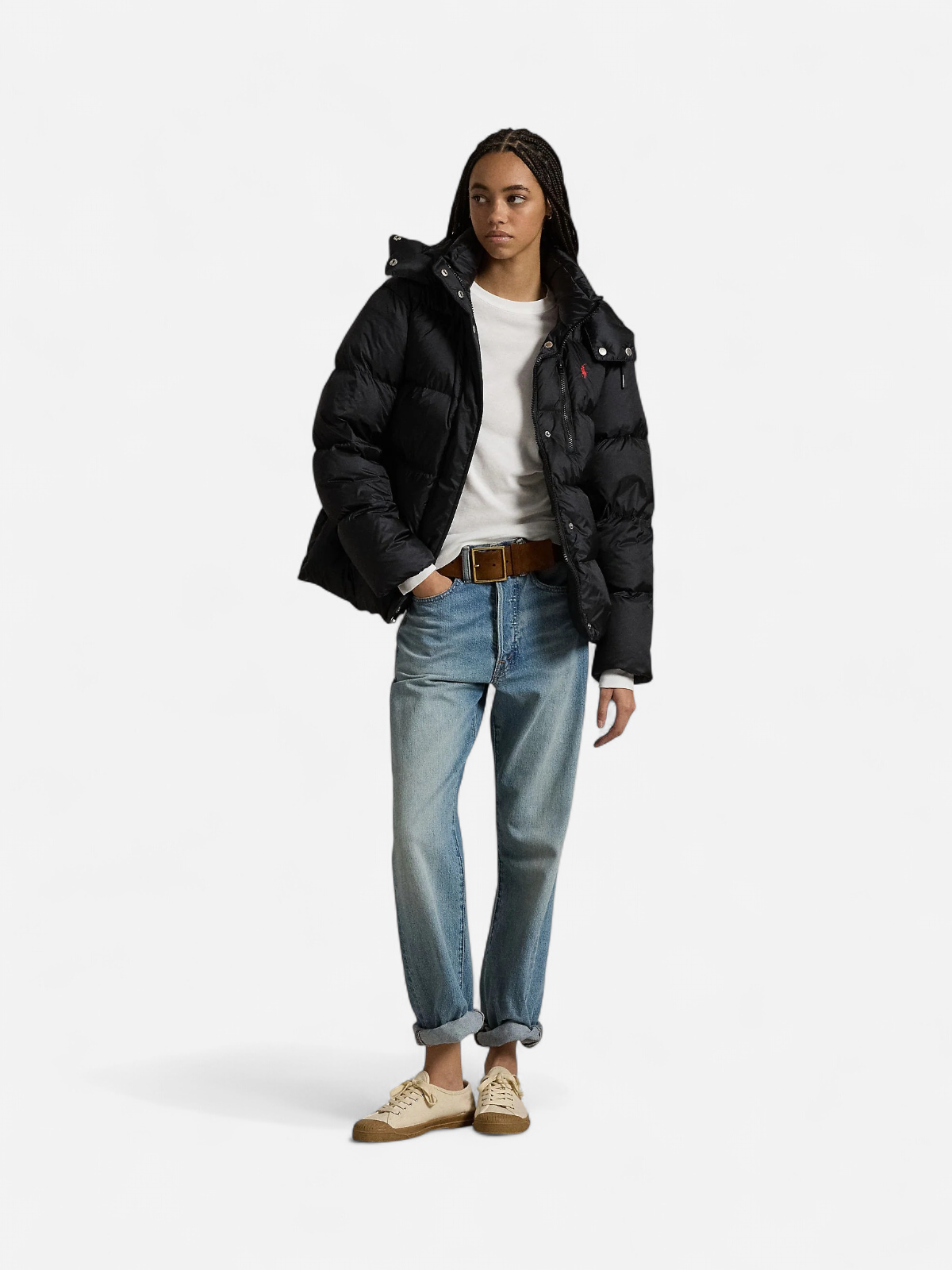 Polo Ralph Lauren naisten untuvatakki, CRLY JKT-INSULATED-COAT Musta - Kekäle.fi