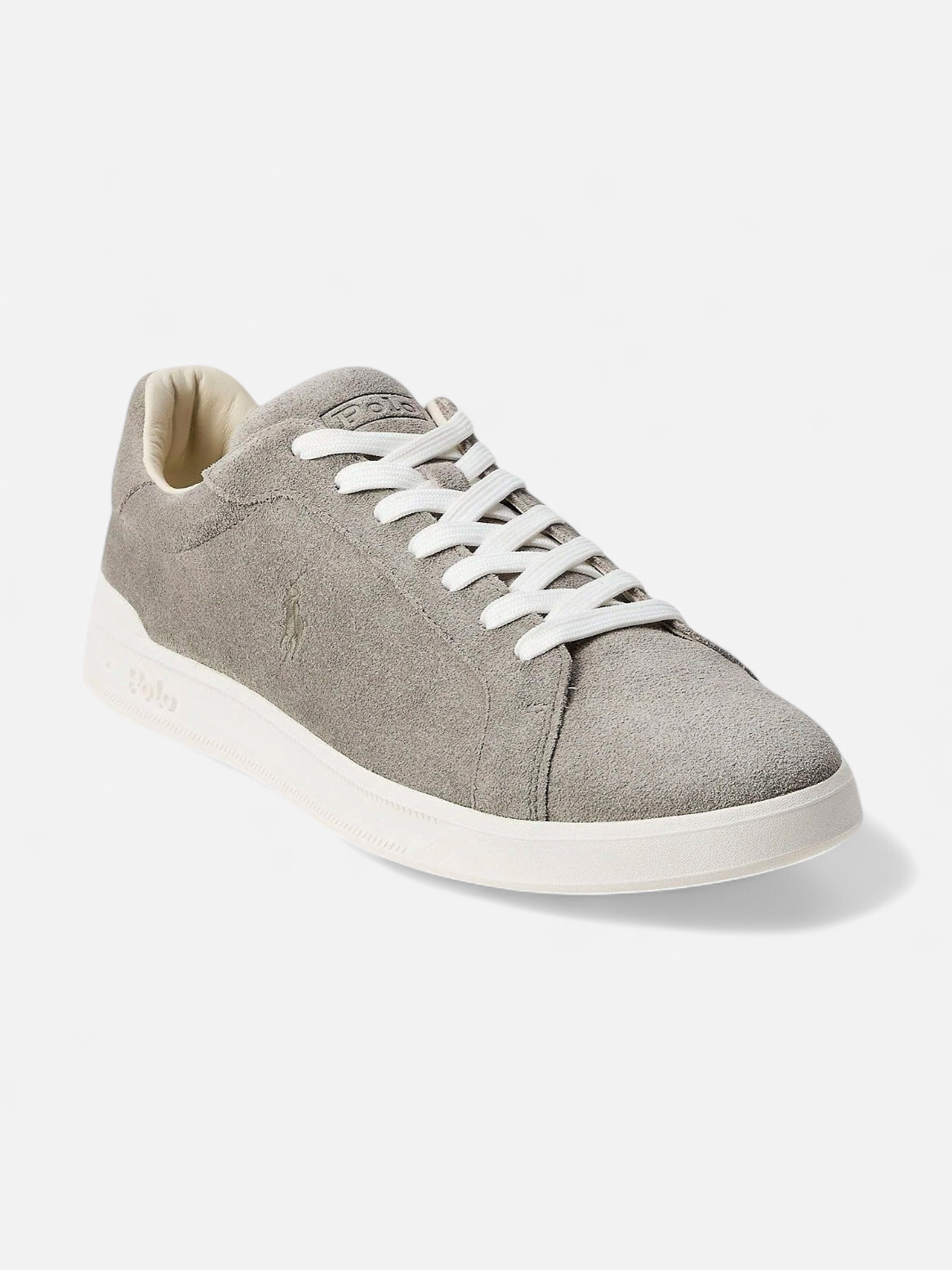 Polo Ralph Lauren tennarit, HRT CT II-SNEAKERS-LOW TOP LACE Vaaleanharmaa - Kekäle.fi