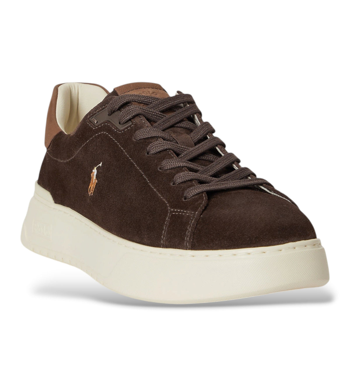 Polo Ralph Lauren miesten tennarit RLite Court Suede Sneaker, Brown