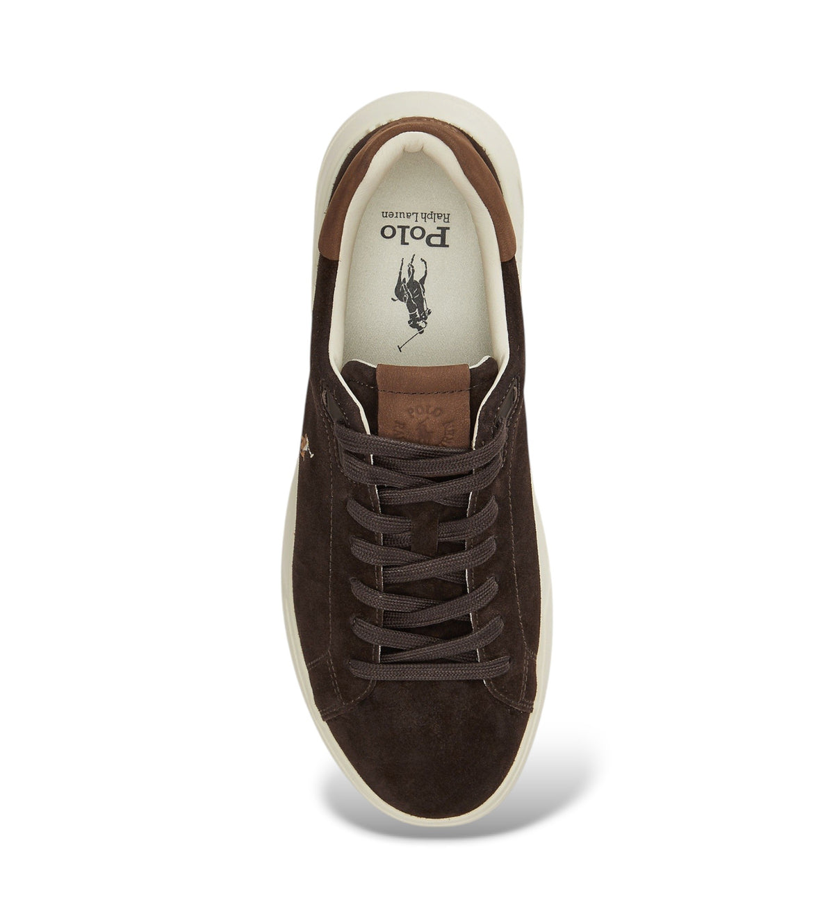 Polo Ralph Lauren miesten tennarit RLite Court Suede Sneaker, Brown