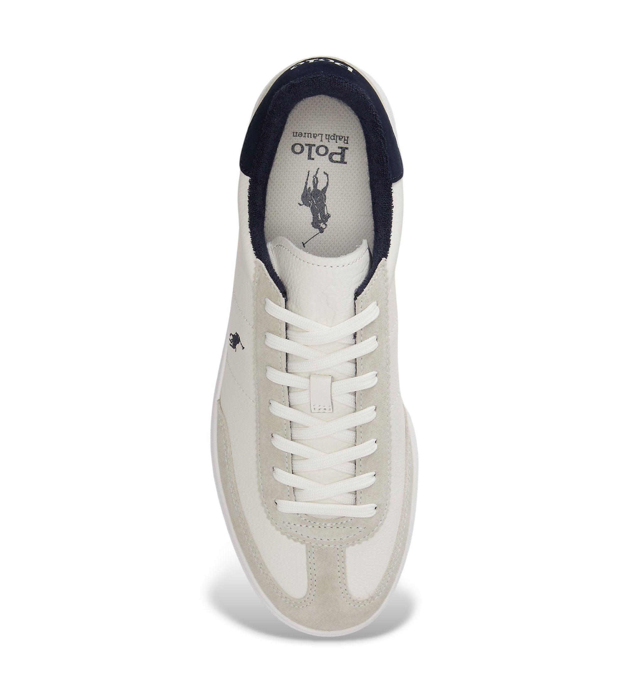 Polo Ralph Lauren miesten tennarit Bedford Sneakers Low Top Lace, vaaleanharmaa