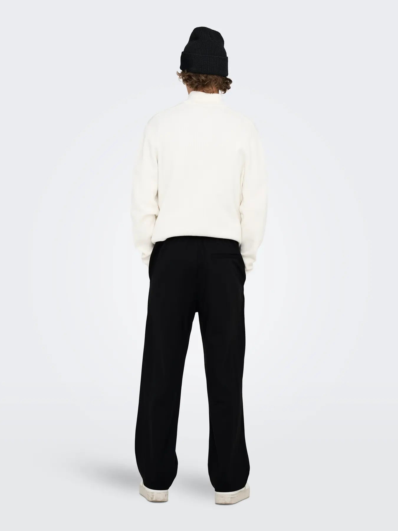 Only and Sons miesten kangashousut Jakes 0339 Loose Str Pant, Black