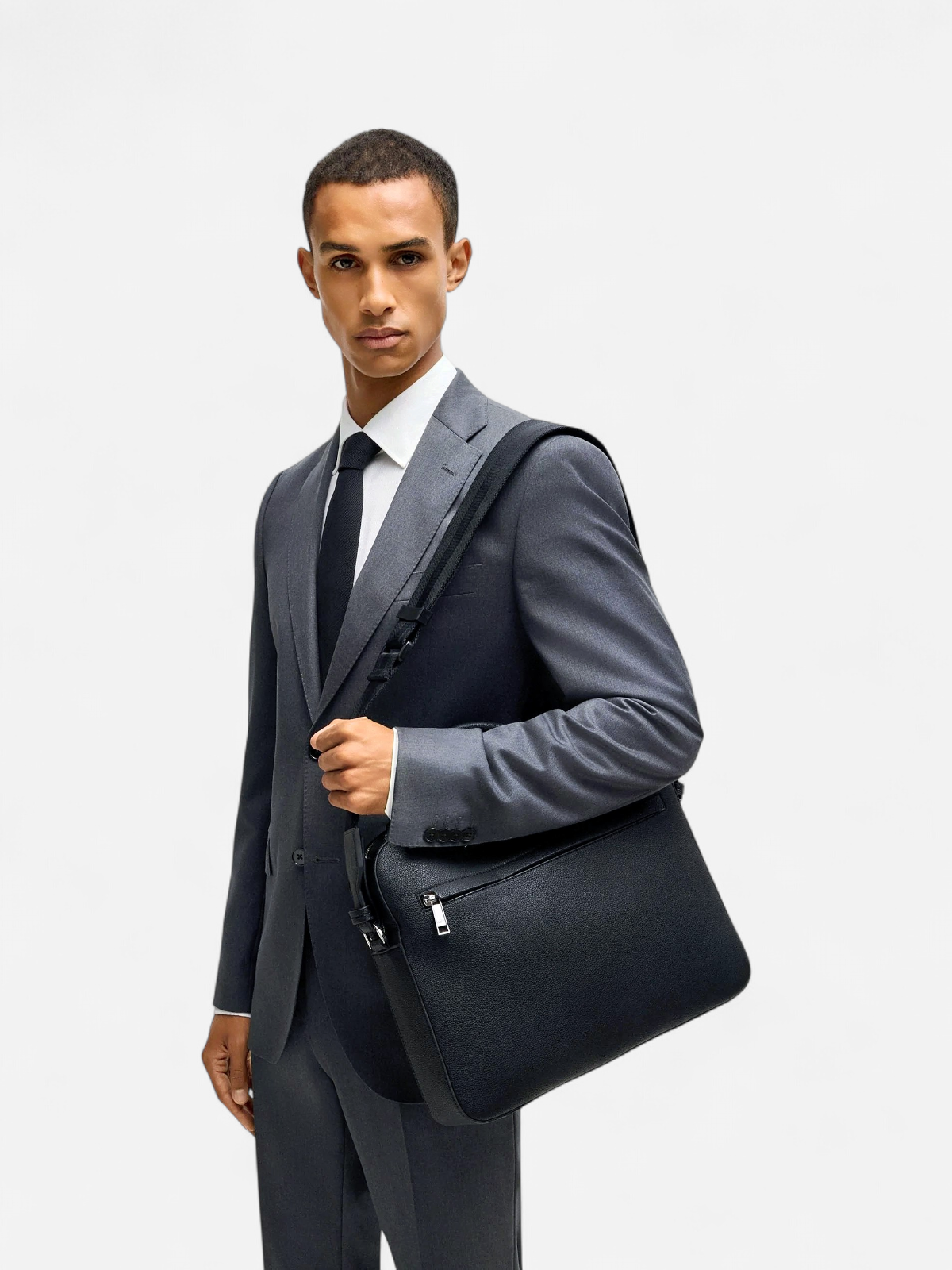 Hugo Boss miesten laukku RAY S DOC CASE, musta - Kekäle.fi