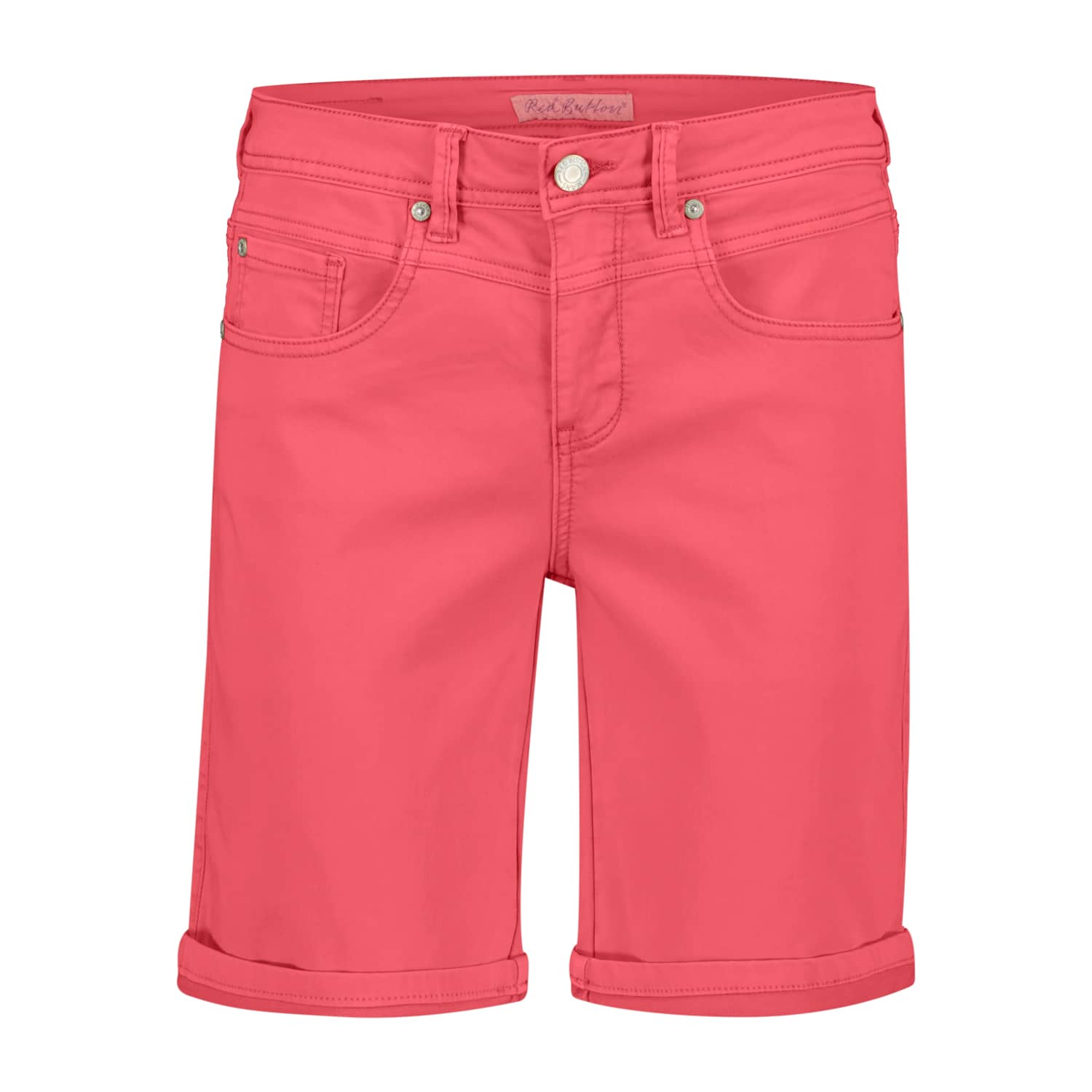 red-button-naisten-shortsit-relax-short-jog-colour-koralli-1