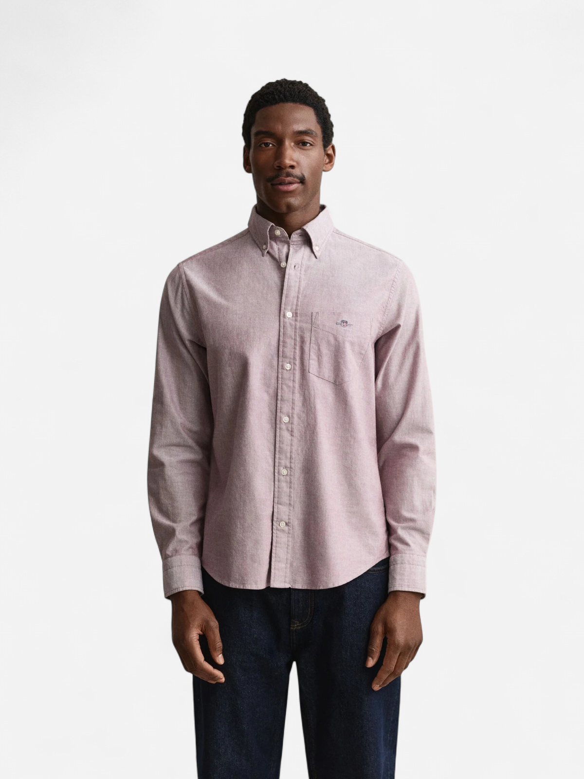 REG CLASSIC FLEX OXFORD SHIRT VIININPUNAINEN - Kekäle.fi