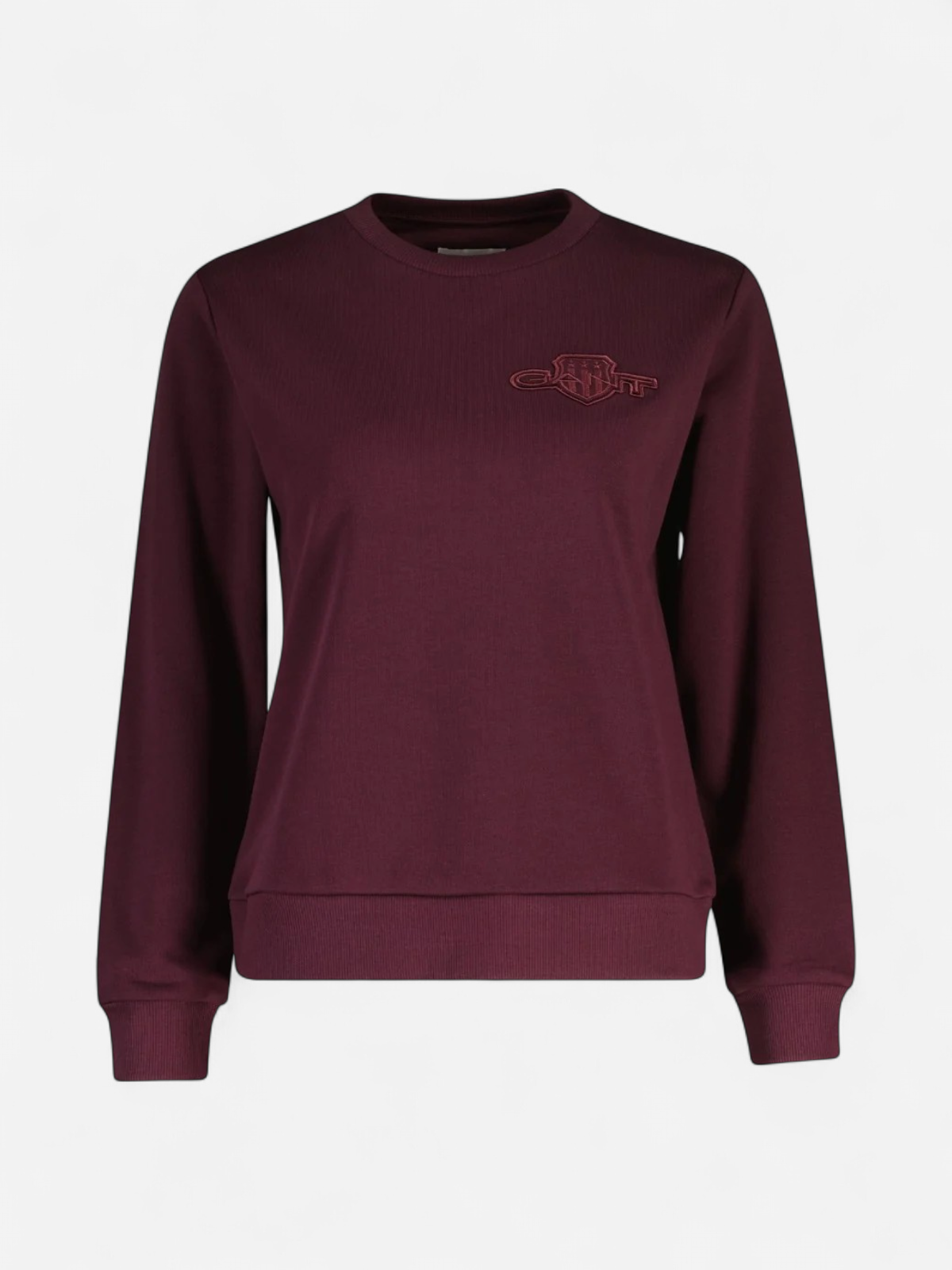 REG TONAL SHIELD C-NECK SWEAT VIININPUNAINEN - Kekäle.fi