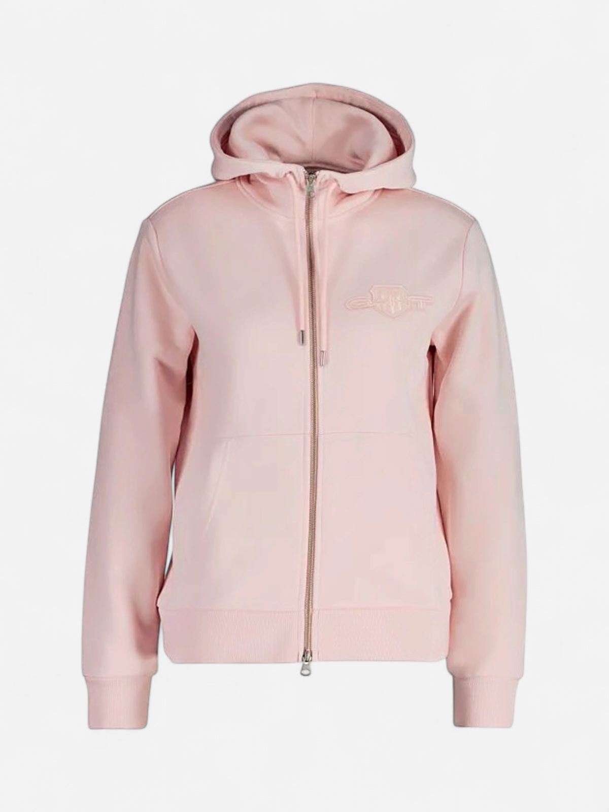 REG TONAL SHIELD ZIP HOODIE VAALEANPUNAINEN - Kekäle.fi