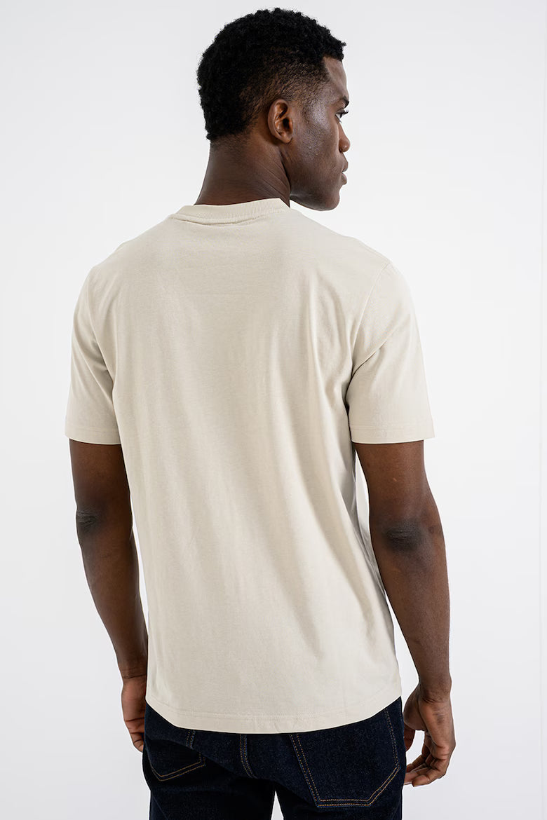 Hugo Boss miesten t-paita T-Shirt Boss Logo, hiekka