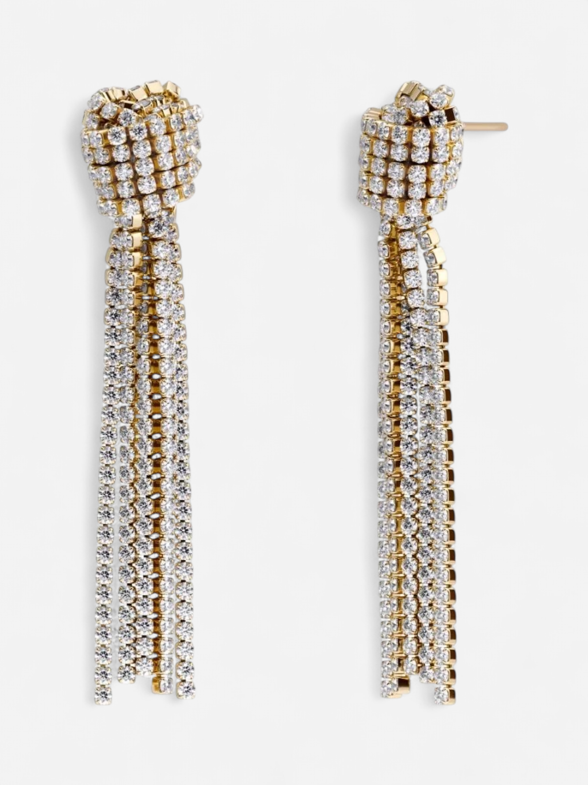 Edblad korvakorut Revel Knot Earrings Gold, Gold pleated - Kekäle.fi