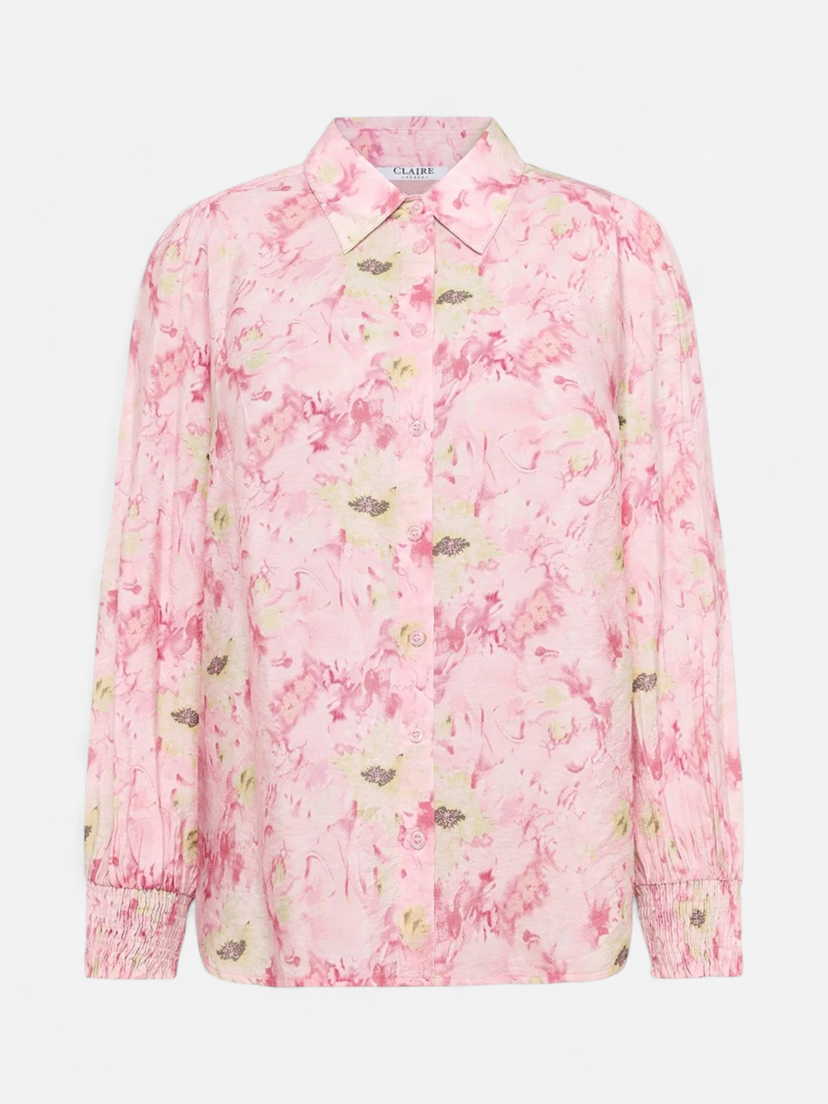Claire naisten pusero Rhona Blouse, vaaleanpunainen kuosi - Kekäle.fi