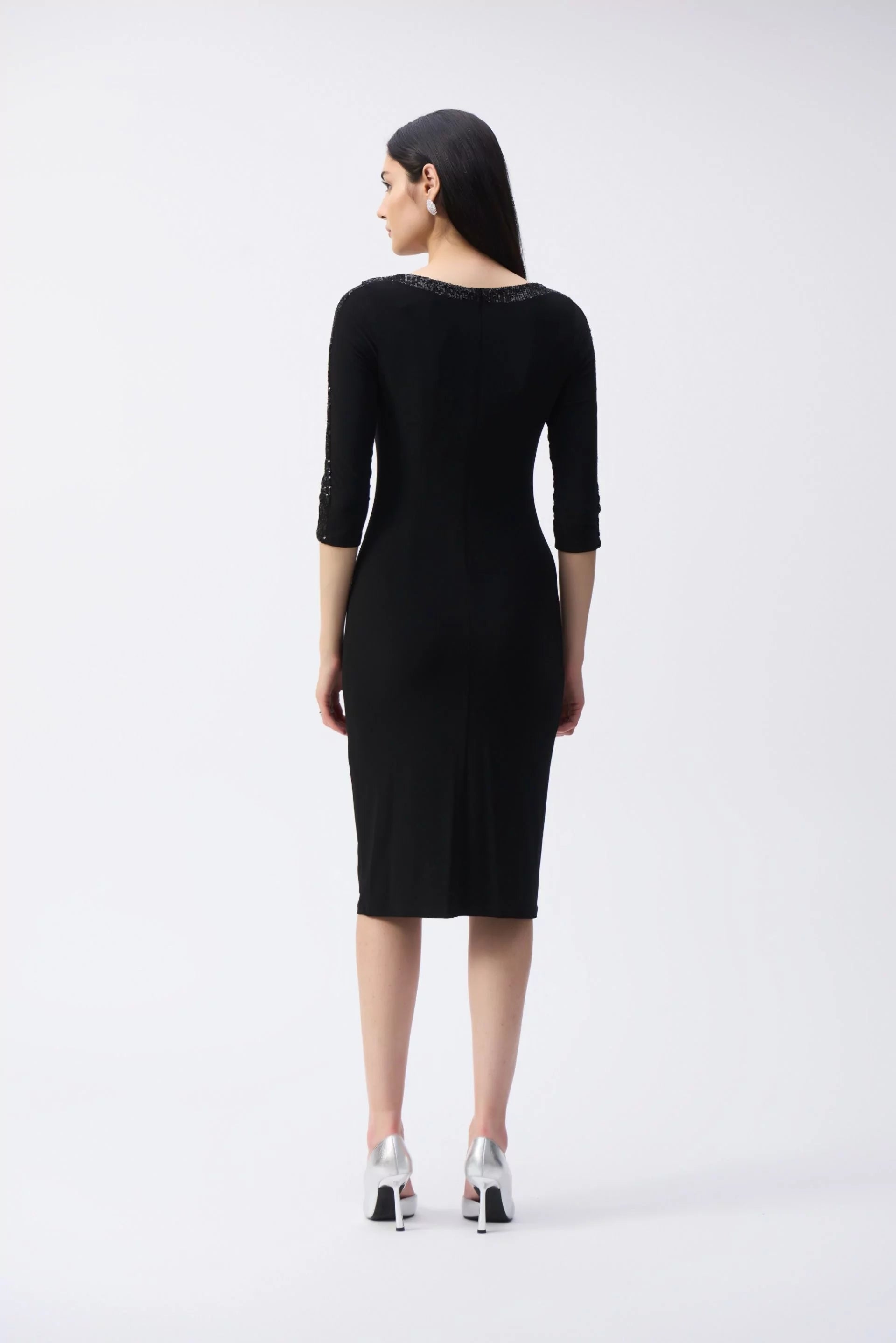 ribkoff-naisten-mekko-silky-knit-sequins-dress-musta-2