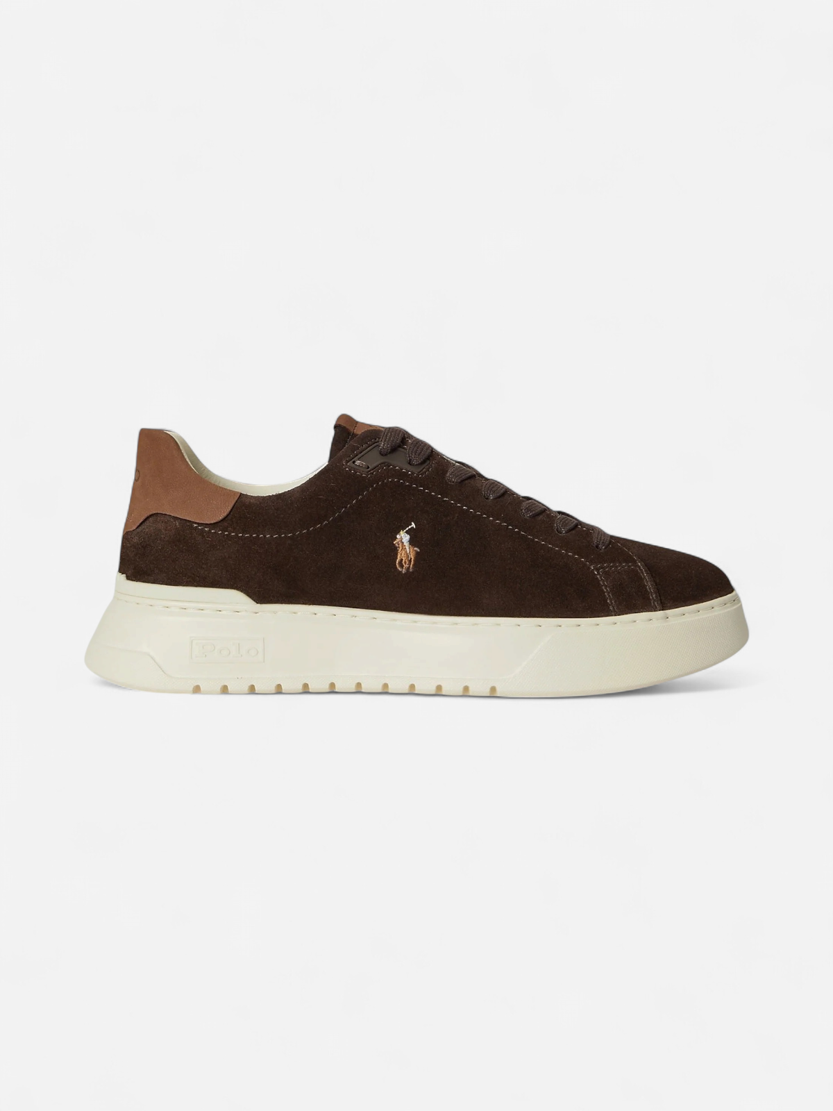 Polo Ralph Lauren miesten lenkkarit RLite Court Suede Sneaker, Dirty Buck/Tan - Kekäle.fi