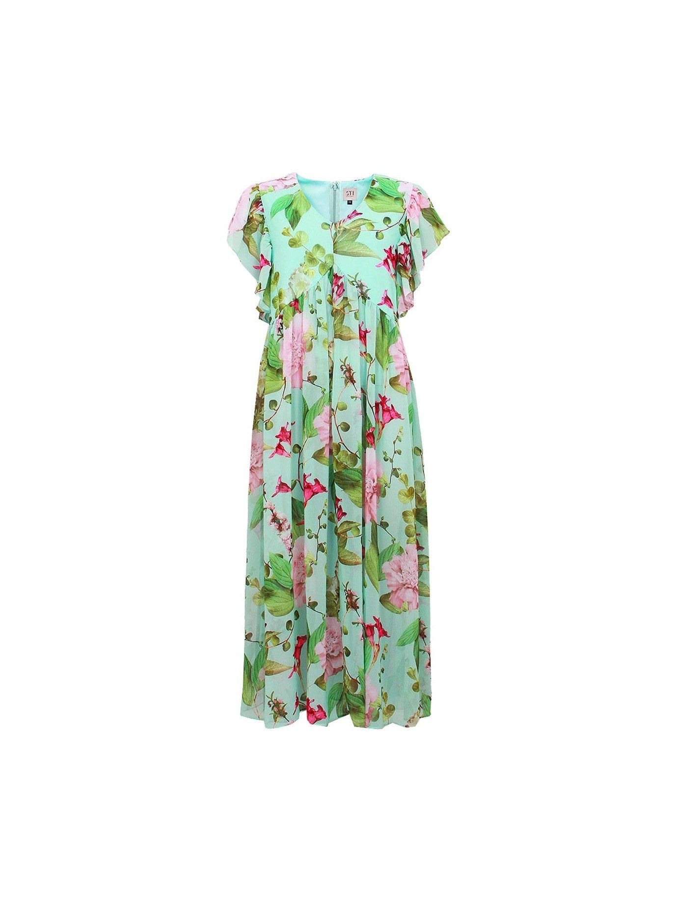 s-t-i-naisten-mekko-charlize-dress-vihrea-kuosi-1