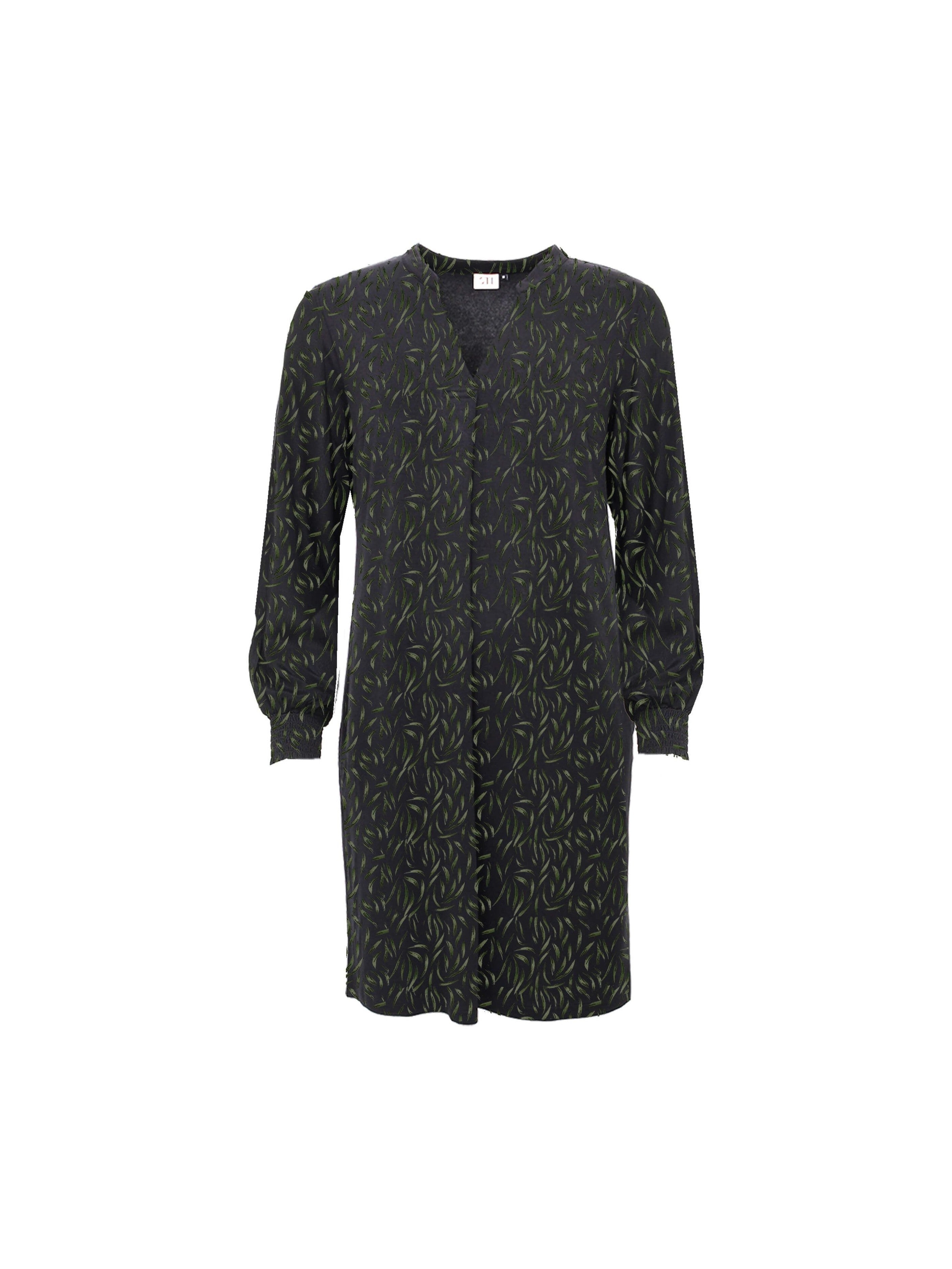 s-t-i-naisten-mekko-kensley-tunikamekko-vihrea-kuosi-1