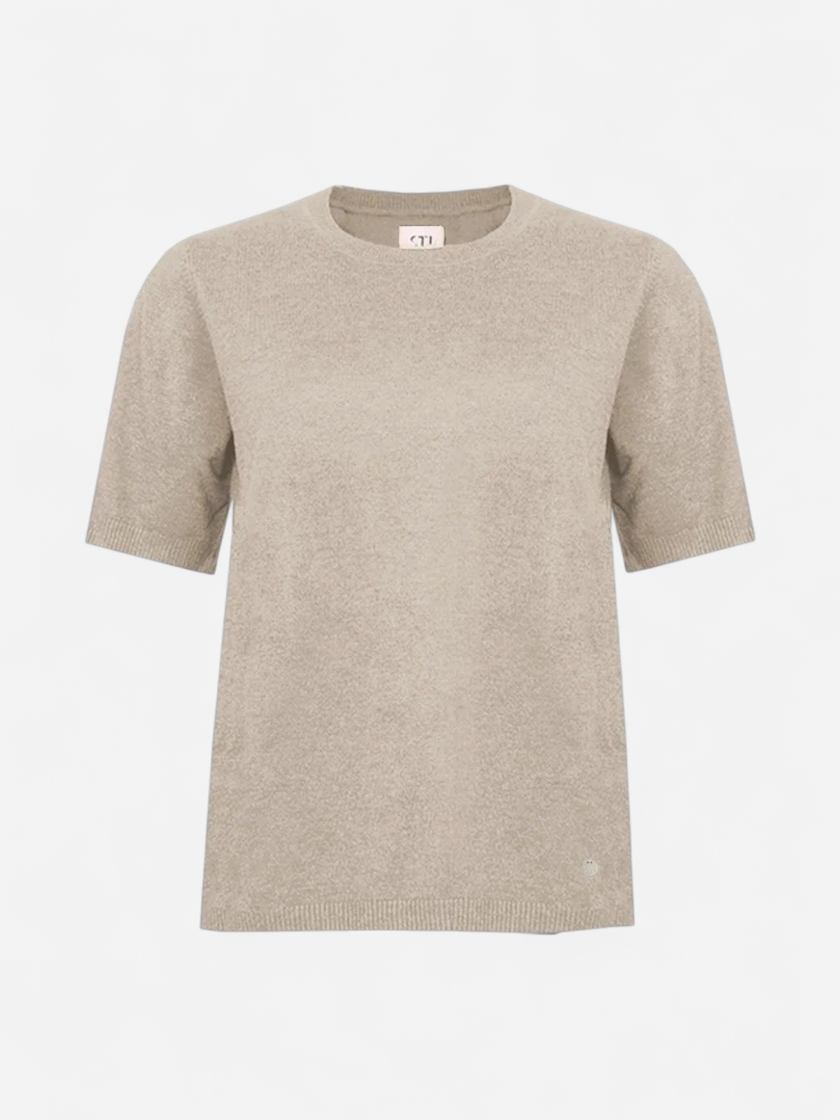 S.T.I Naisten Neulepaita, Bella Knit Vaalea Beige - Kekäle.fi