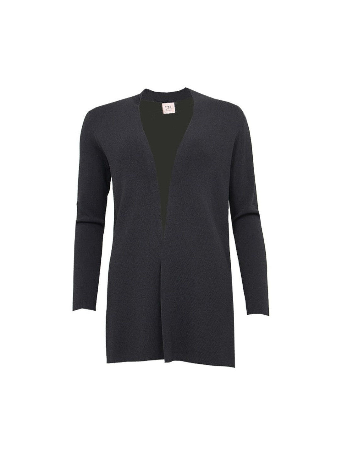 s-t-i-naisten-neuletakki-margreta-cardigan-76-cm-musta-1