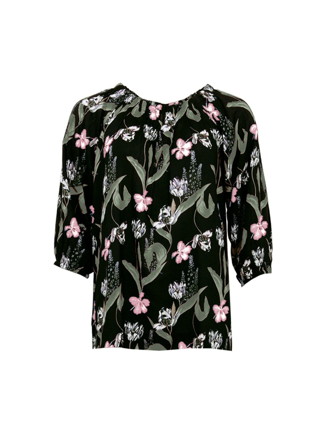 s-t-i-naisten-pusero-kallie-blouse-musta-kuosi-1