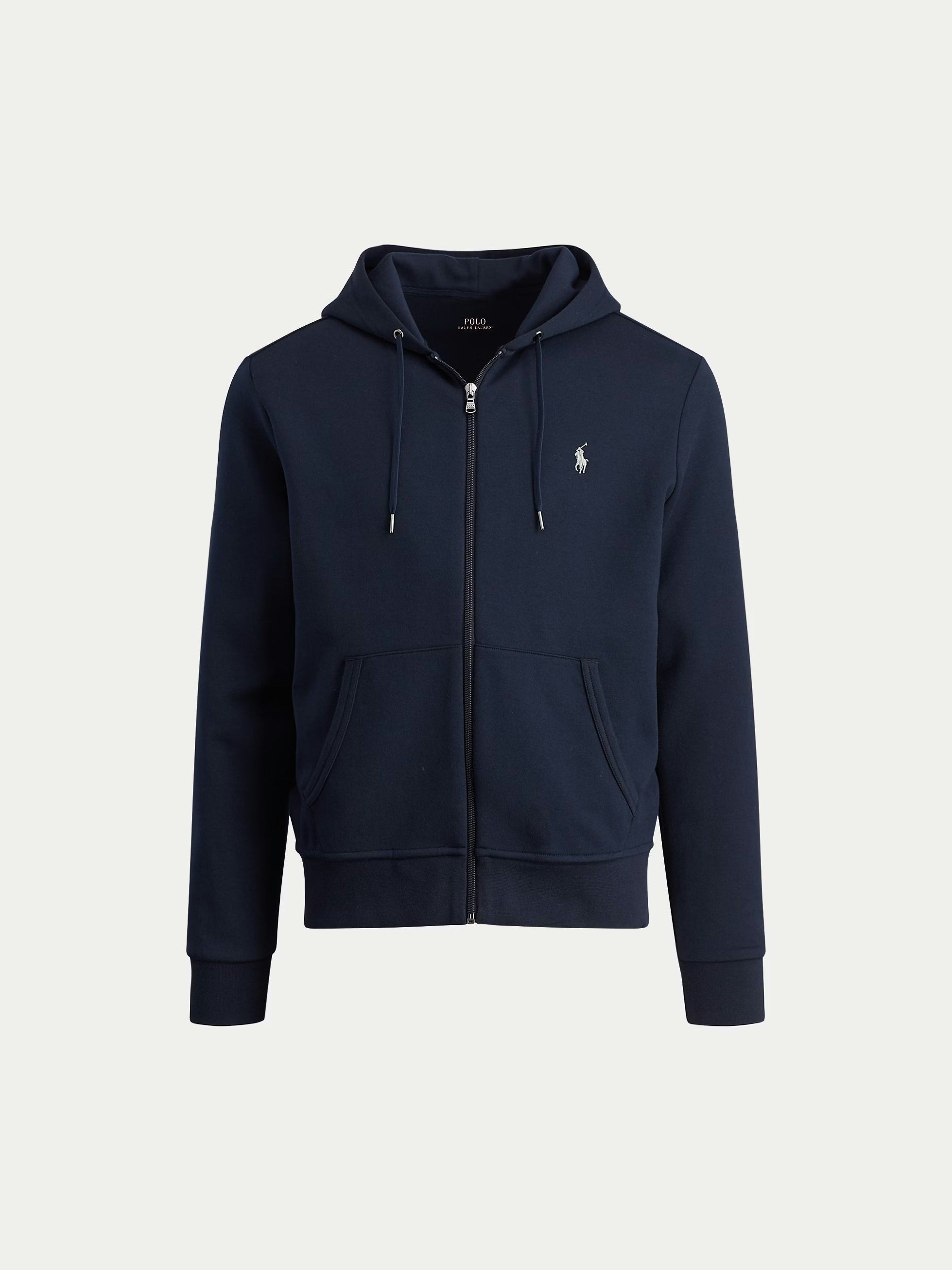 Polo Ralph Lauren Miesten Huppari, DOUBLE KNIT HOODIE FULL ZIP ATHLETIC Tummansininen
