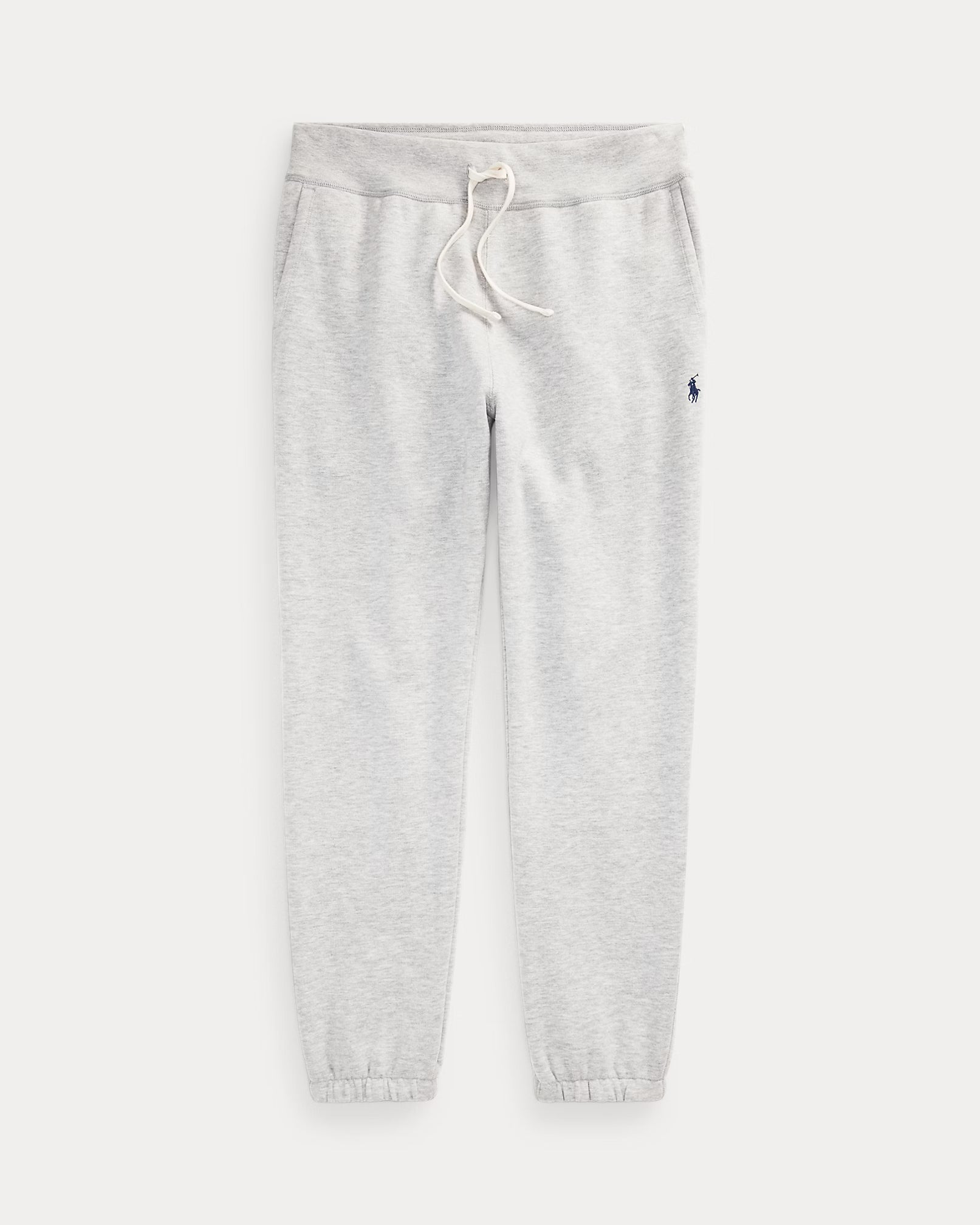 Polo Ralph Lauren miesten collegehousut The RL Fleece Sweatpant, vaaleanharmaa meleerattu