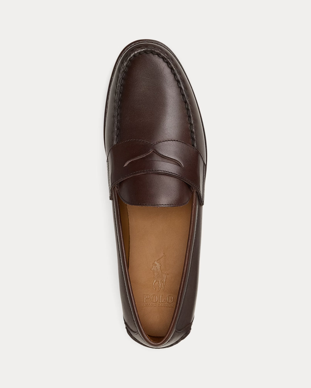 Polo Ralph Lauren miesten kengät Alston Penny Casual Loafer, tummanruskea