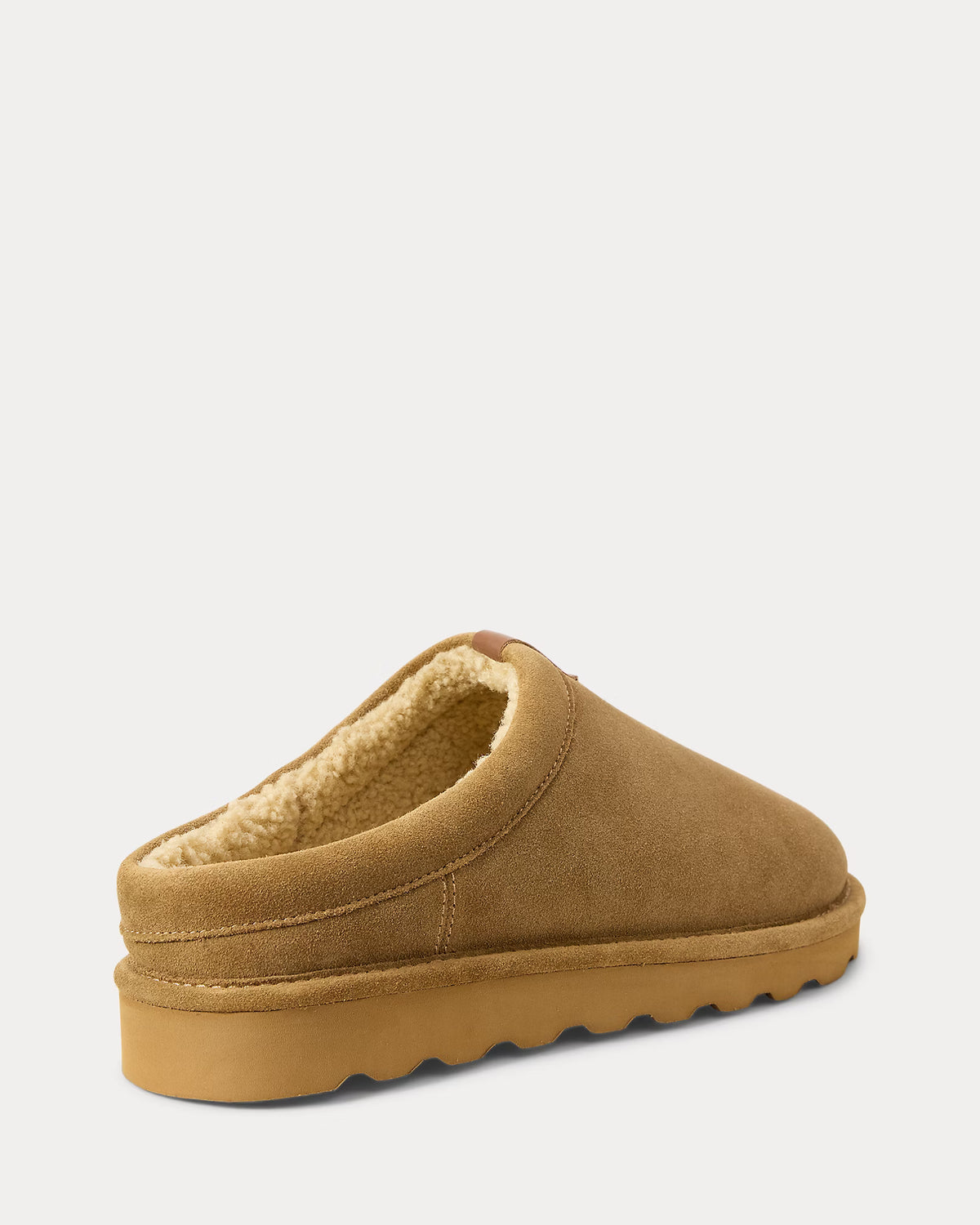 Polo Ralph Lauren miesten tossut Reade Suede Clog Slipper, konjakinruskea
