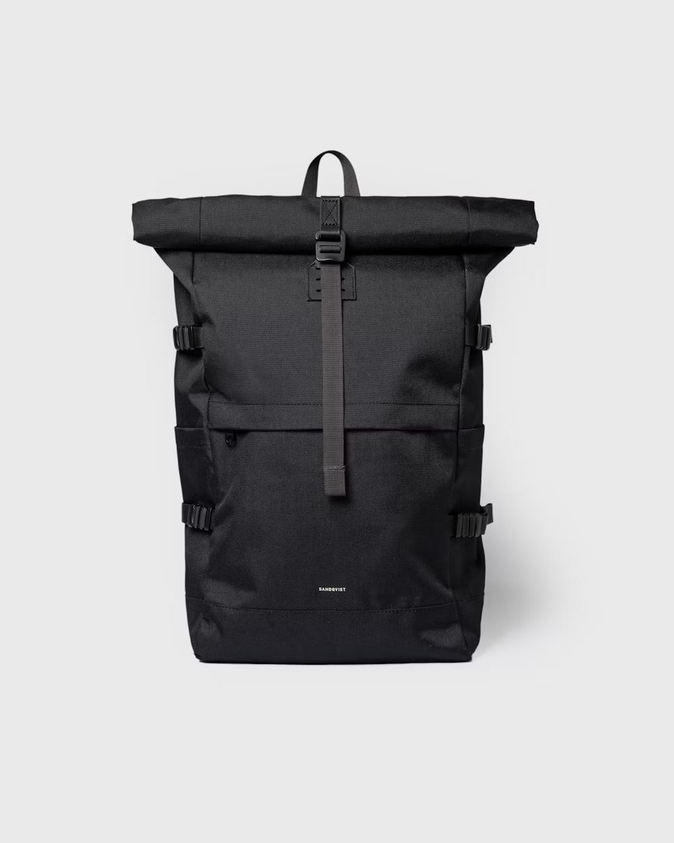 sandqvist-reppu-icon-rolltop-backpack-l-musta-1