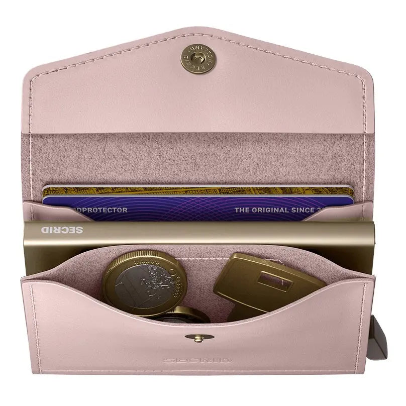 Secrid lompakko Miniwallet Original Envelope, vaaleanpunainen