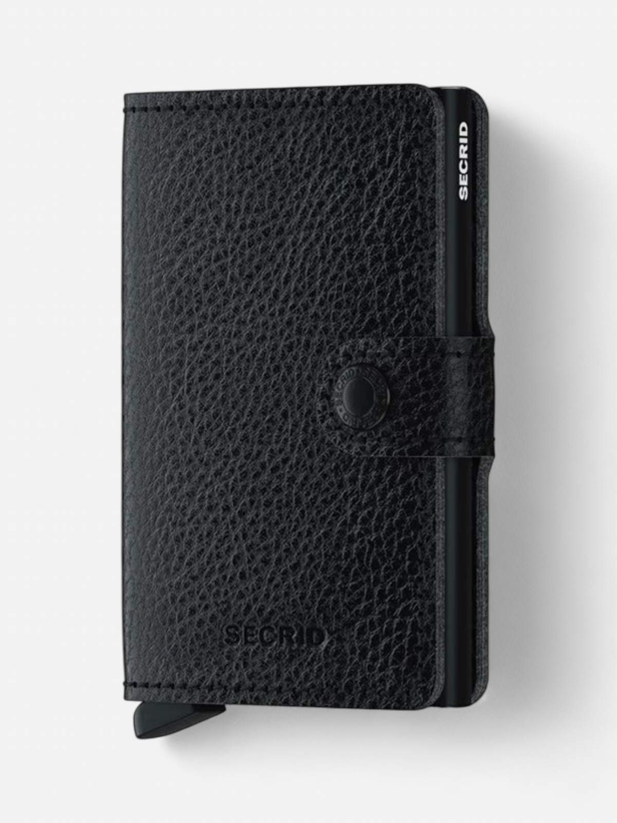 SECRID korttikotelo, MINIWALLET VEGETABLE TANNED BLACK BLACK Musta - Kekäle.fi