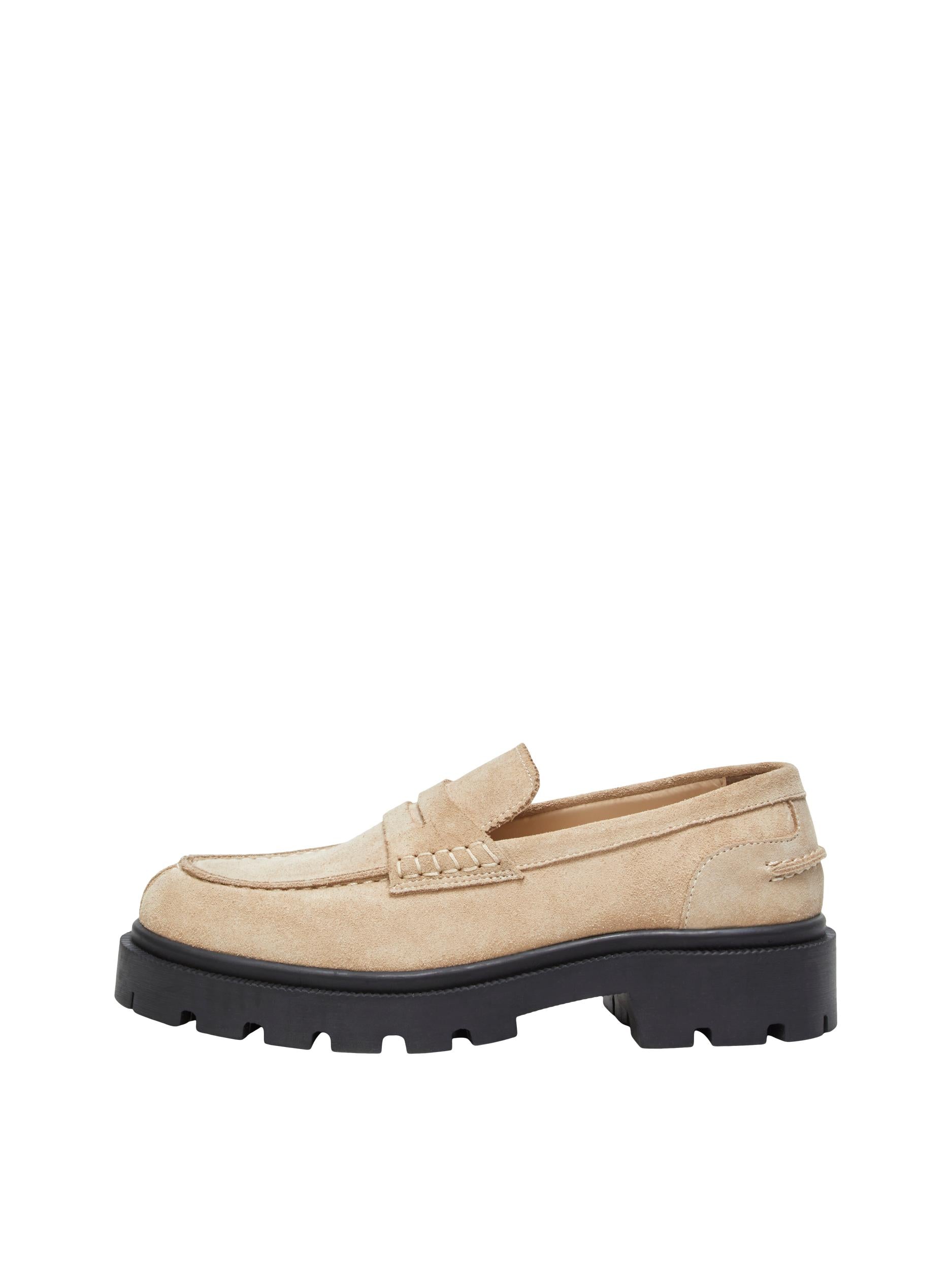 selected-femme-kengat-slfemma-suede-penny-loafer-vaalea-beige-4
