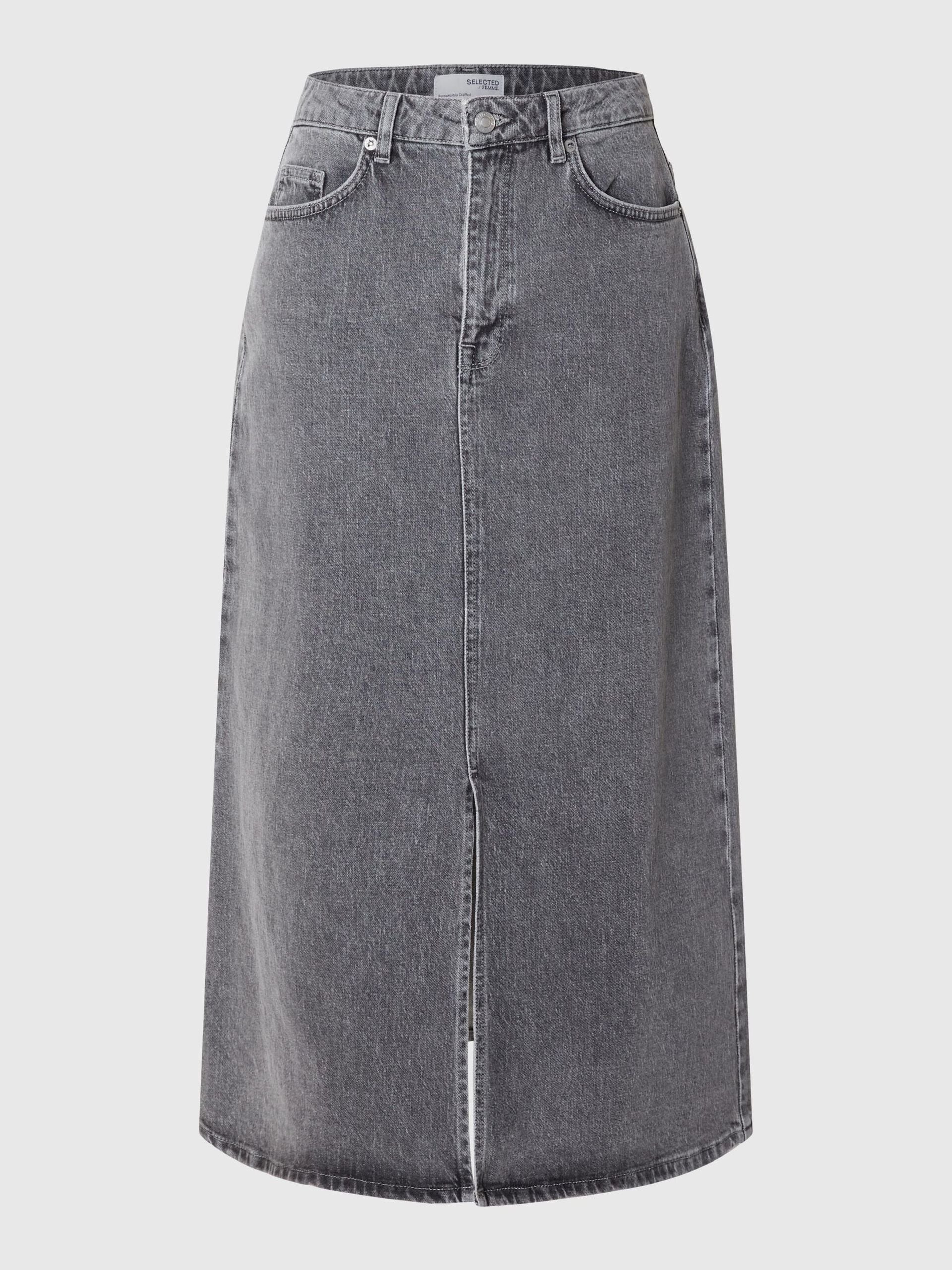 selected-femme-naisten-farkkuhame-slfkrista-gerda-max-skirt-grafiitti-3
