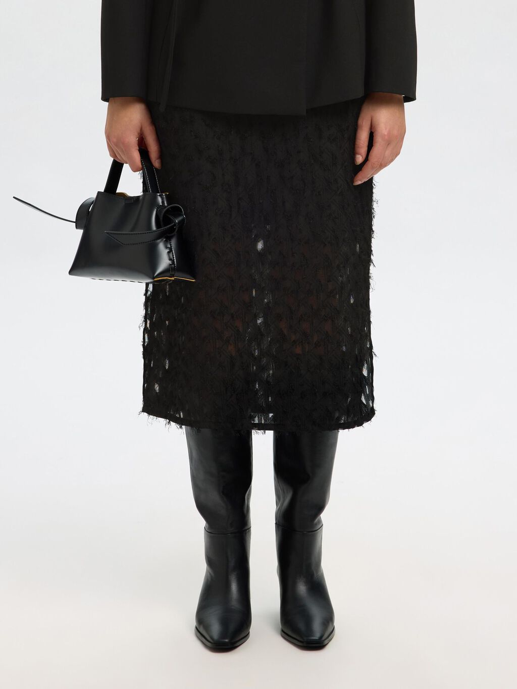 selected-femme-naisten-hame-slfmarion-hw-midi-skirt-b-black-1