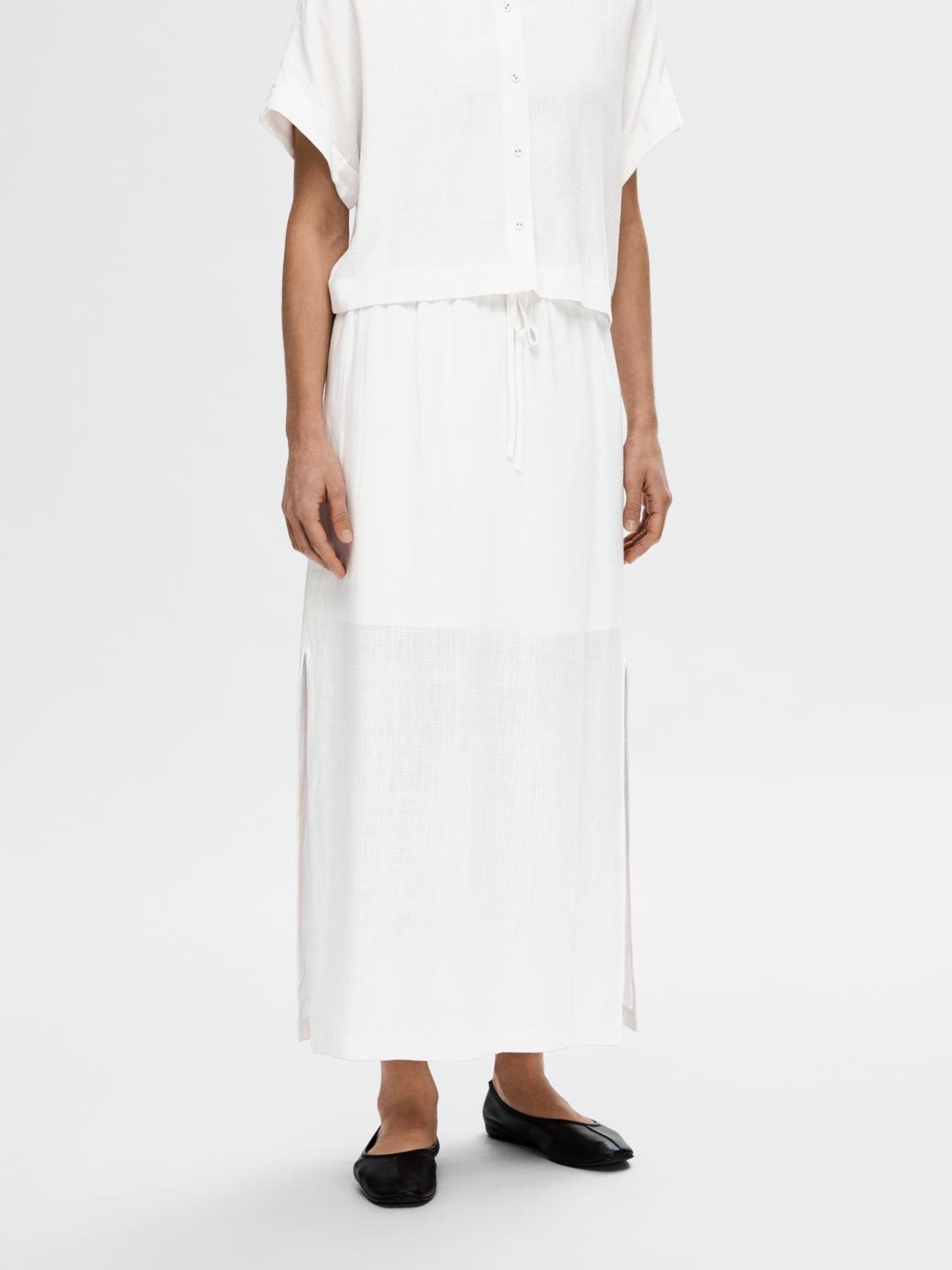 selected-femme-naisten-hame-slfviva-hw-ankle-skirt-valkoinen-2