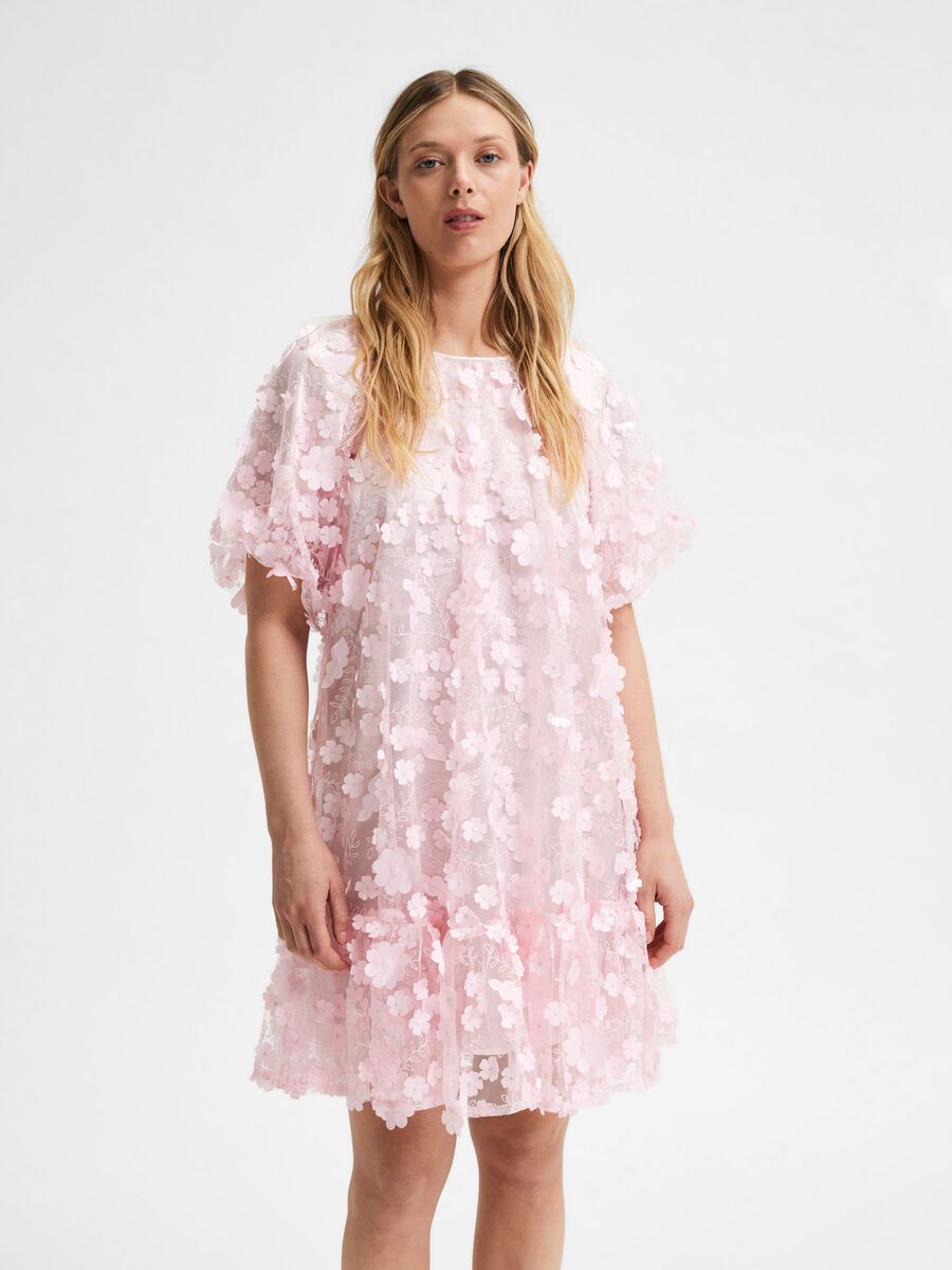 selected-femme-naisten-mekko-slfalberta-2-4-dress-vaaleanpunainen-1
