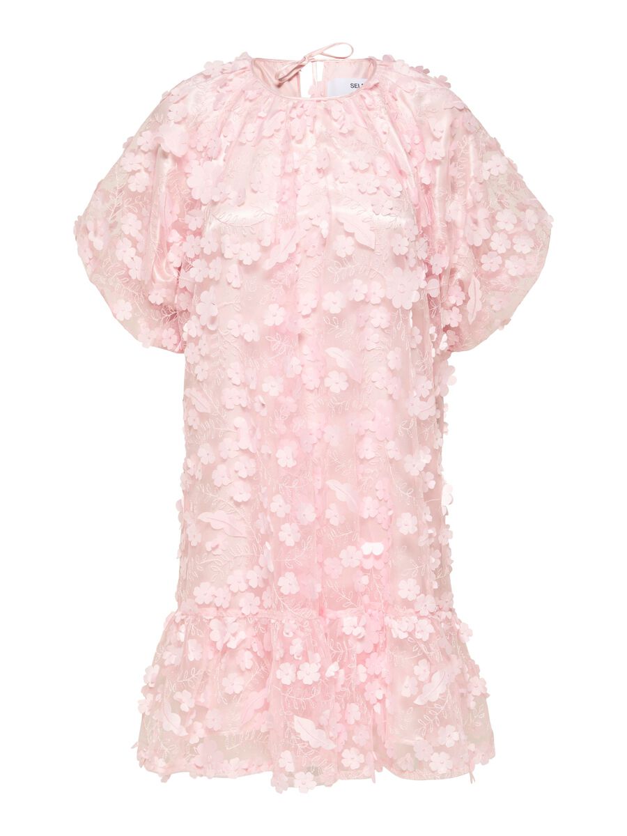 selected-femme-naisten-mekko-slfalberta-2-4-dress-vaaleanpunainen-3