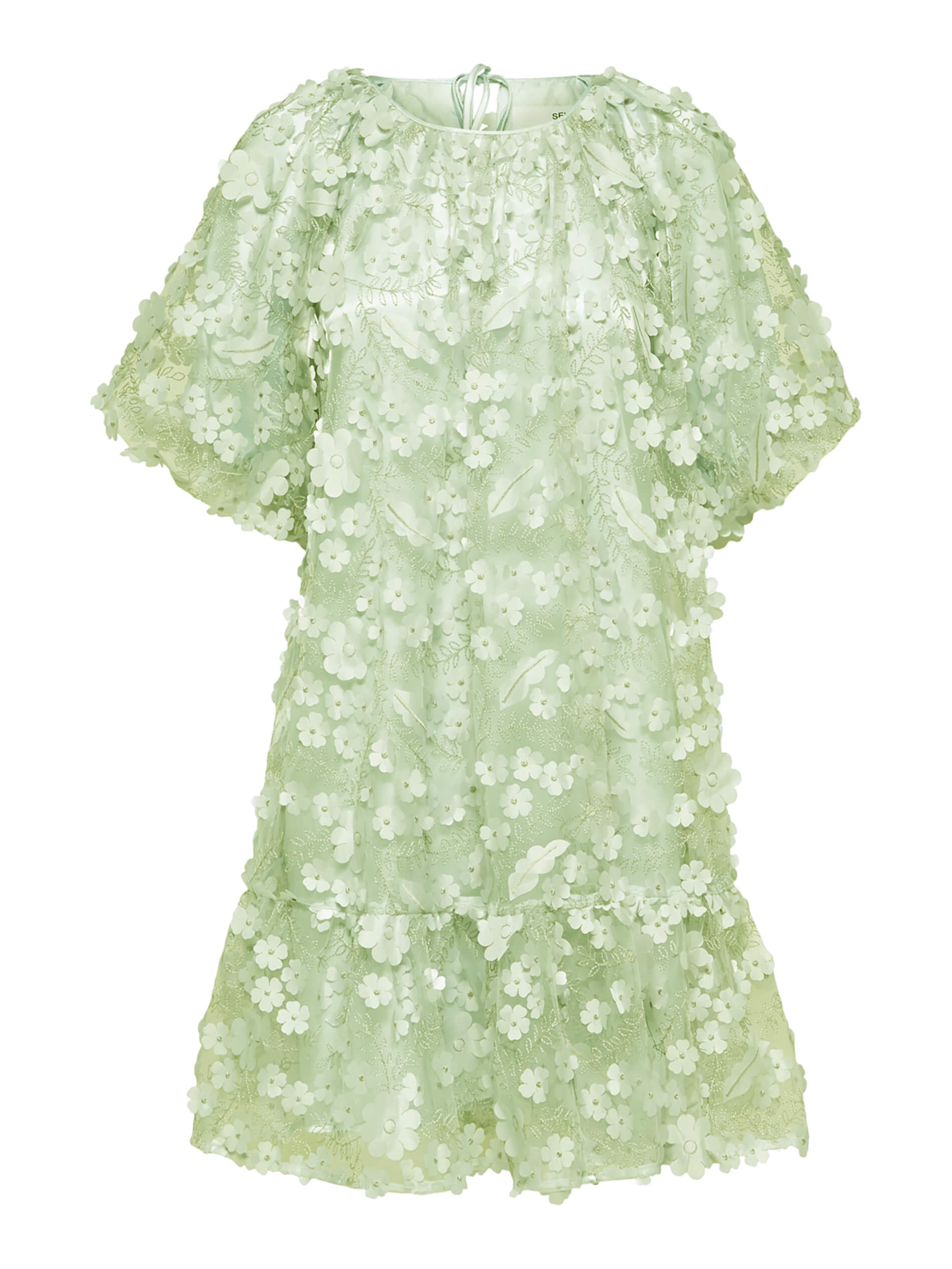 selected-femme-naisten-mekko-slfalberta-2-4-dress-vaaleanvihrea-1