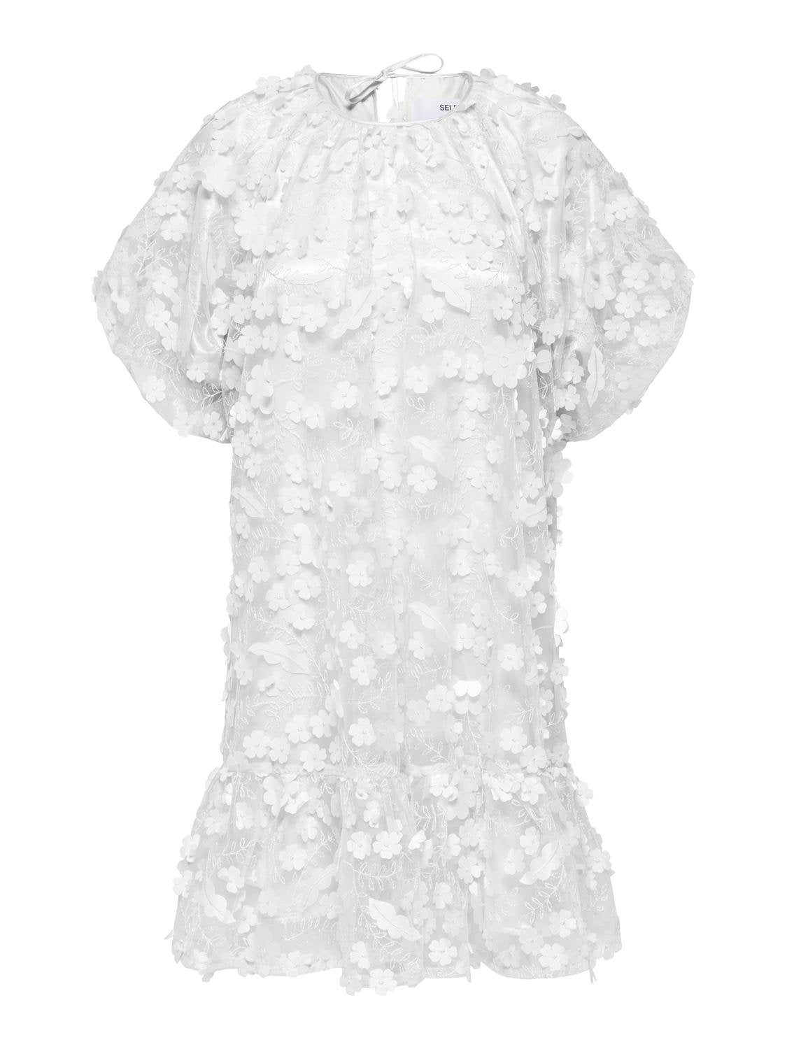 selected-femme-naisten-mekko-slfalberta-2-4-dress-valkoinen-3