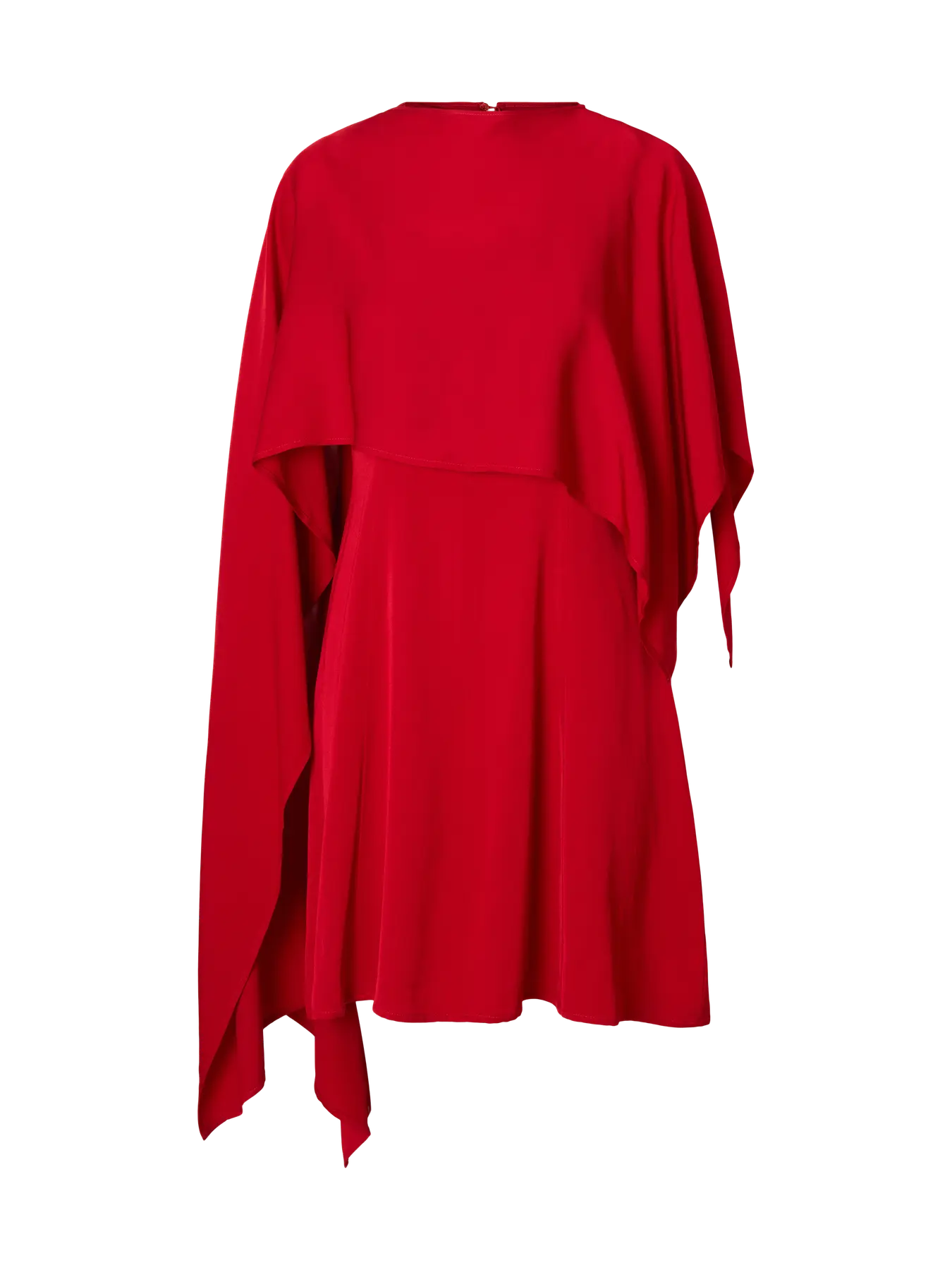 selected-femme-naisten-mekko-slfleonore-regular-sl-short-cape-dress-b-equestrian-red-4