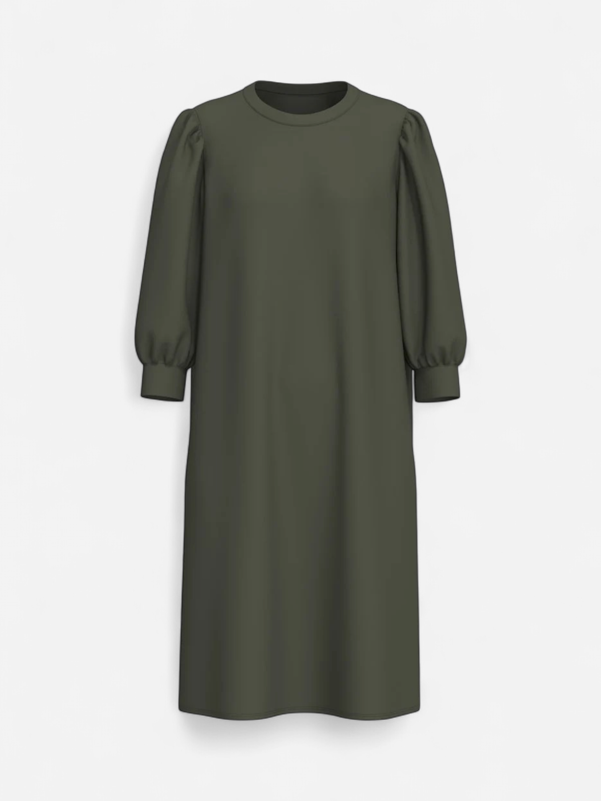 Selected Femme naisten mekko, SLFTENNY SWEAT DRESS Tummanvihreä - Kekäle.fi