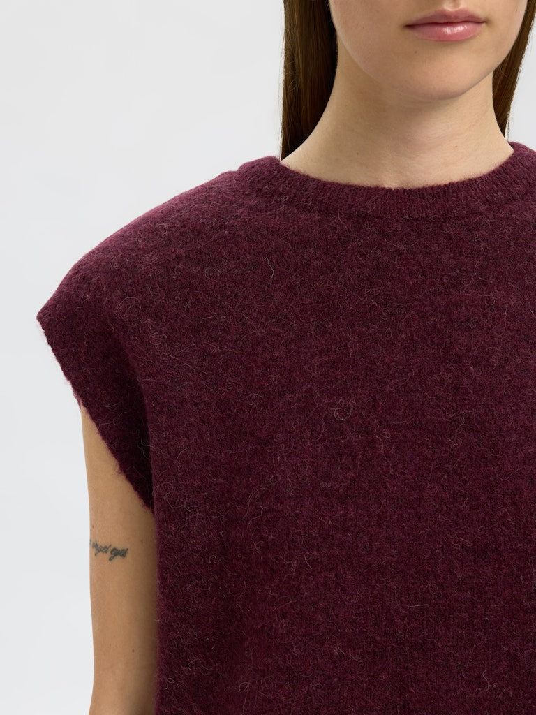 selected-femme-naisten-neuleliivi-slflulu-sl-knit-vest-viininpunainen-3