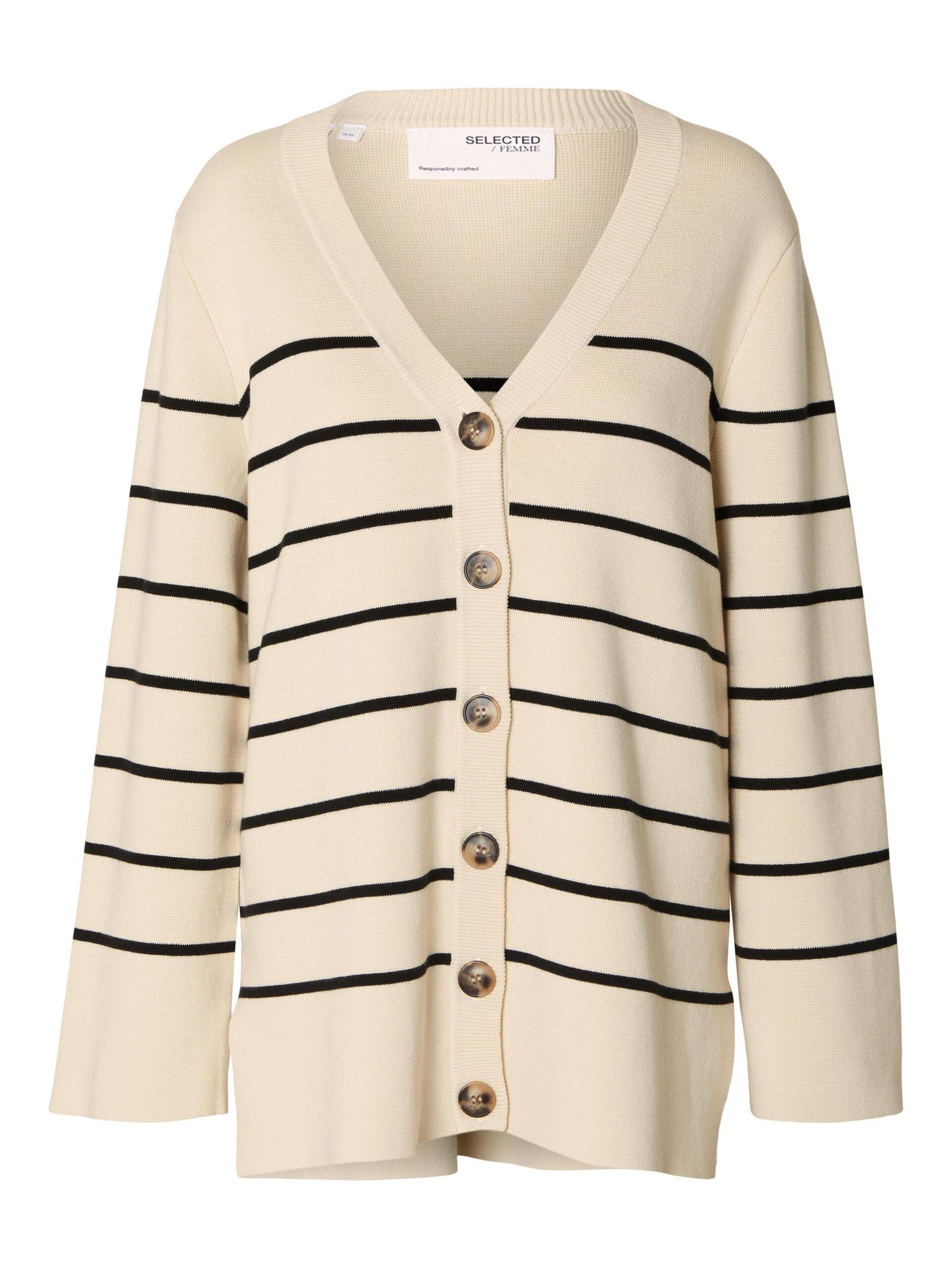 selected-femme-naisten-neuletakki-k-slfliva-ls-long-knit-cardigan-noos-raidallinen-beige-3
