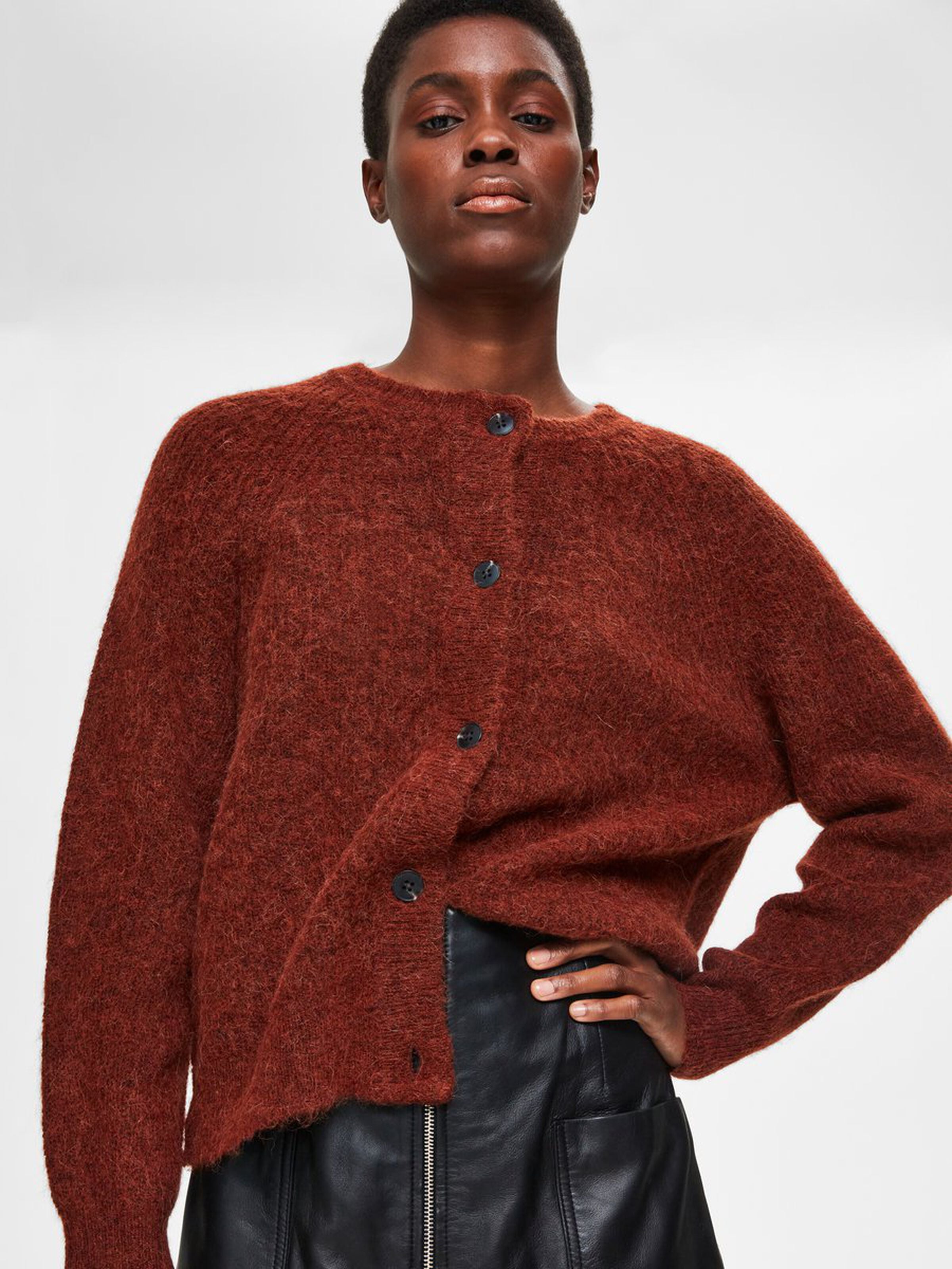 selected-femme-naisten-neuletakki-lulu-ls-knit-short-cardigan-poltettu-oranssi-5