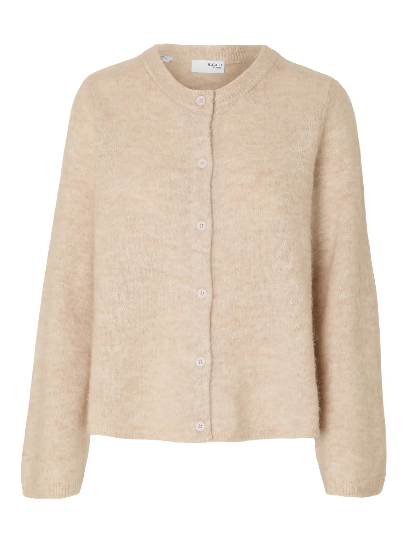 selected-femme-naisten-neuletakki-slflulu-new-ls-knit-cardigan-birch-melange-3