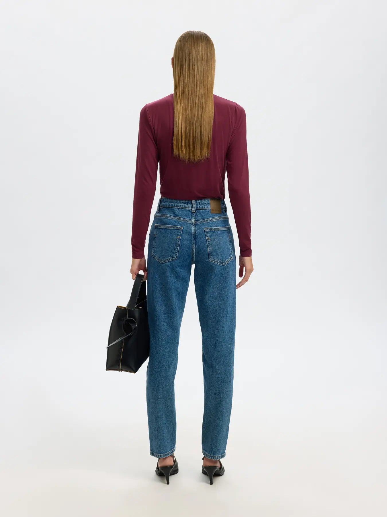 selected-femme-naisten-paita-slfmanja-ls-high-neck-noos-fig-2