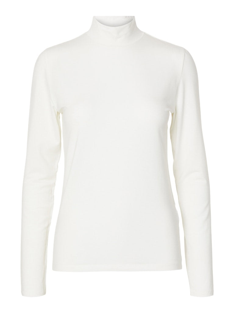 selected-femme-naisten-paita-slfmanja-ls-high-neck-noos-snow-white-2