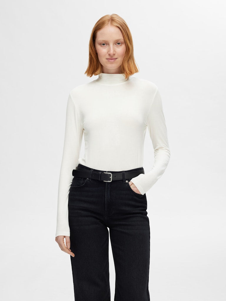 selected-femme-naisten-paita-slfmanja-ls-high-neck-noos-snow-white-3