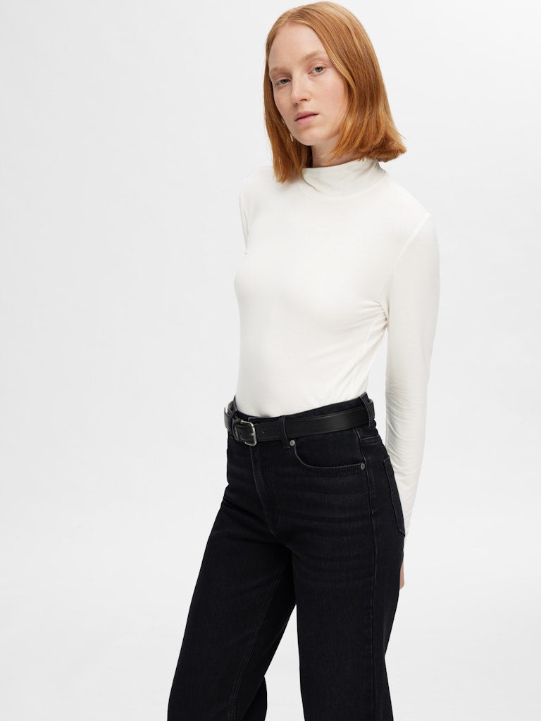 selected-femme-naisten-paita-slfmanja-ls-high-neck-noos-snow-white-5