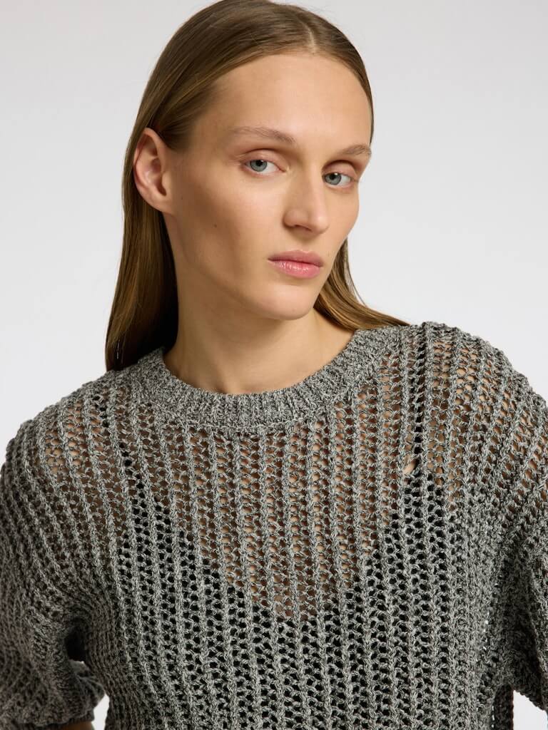 selected-femme-naisten-pusero-slfellen-2-4-knit-o-neck-vaaleanharmaa-3