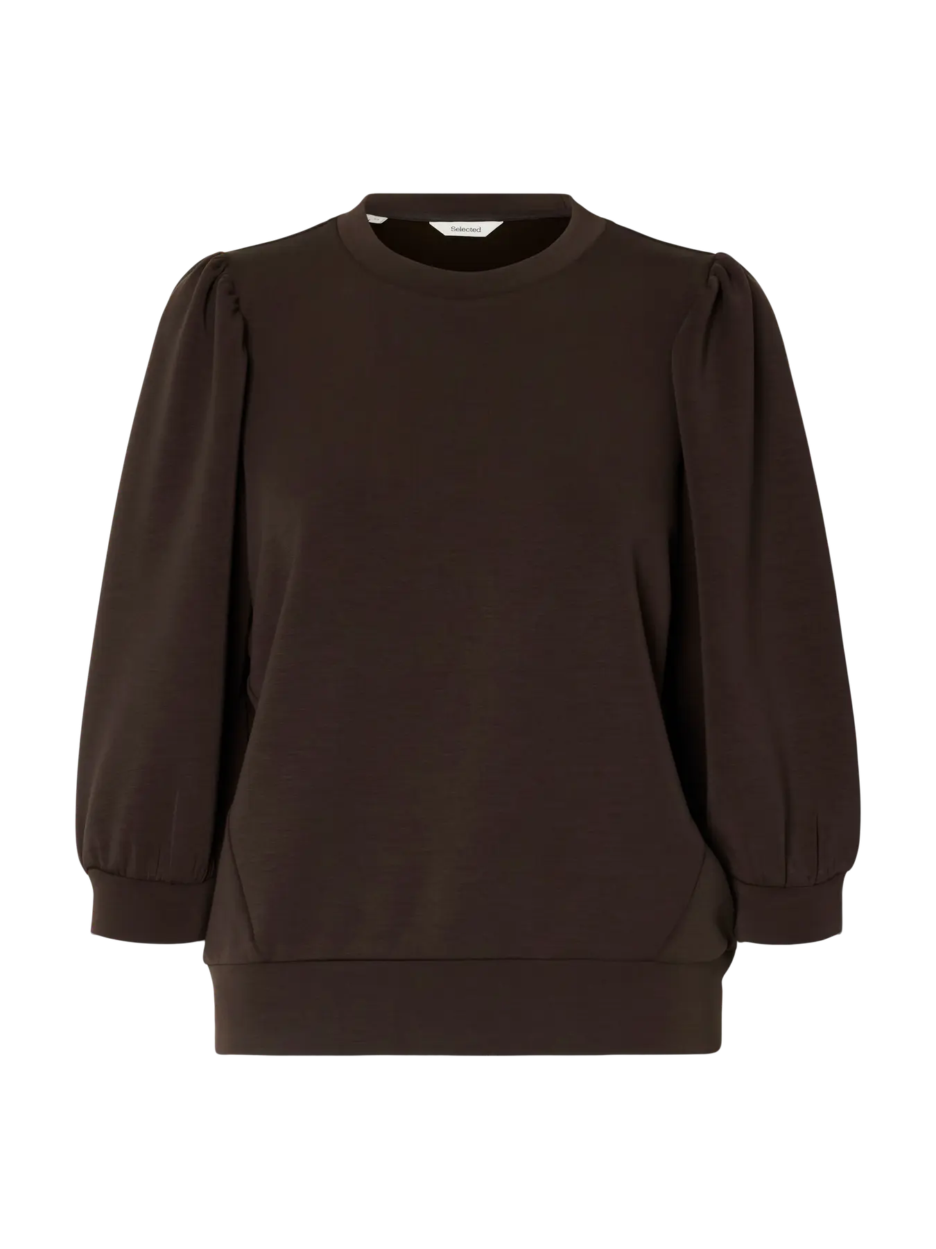 selected-femme-naisten-pusero-slftenny-3-4-sweat-top-noos-delicioso-3