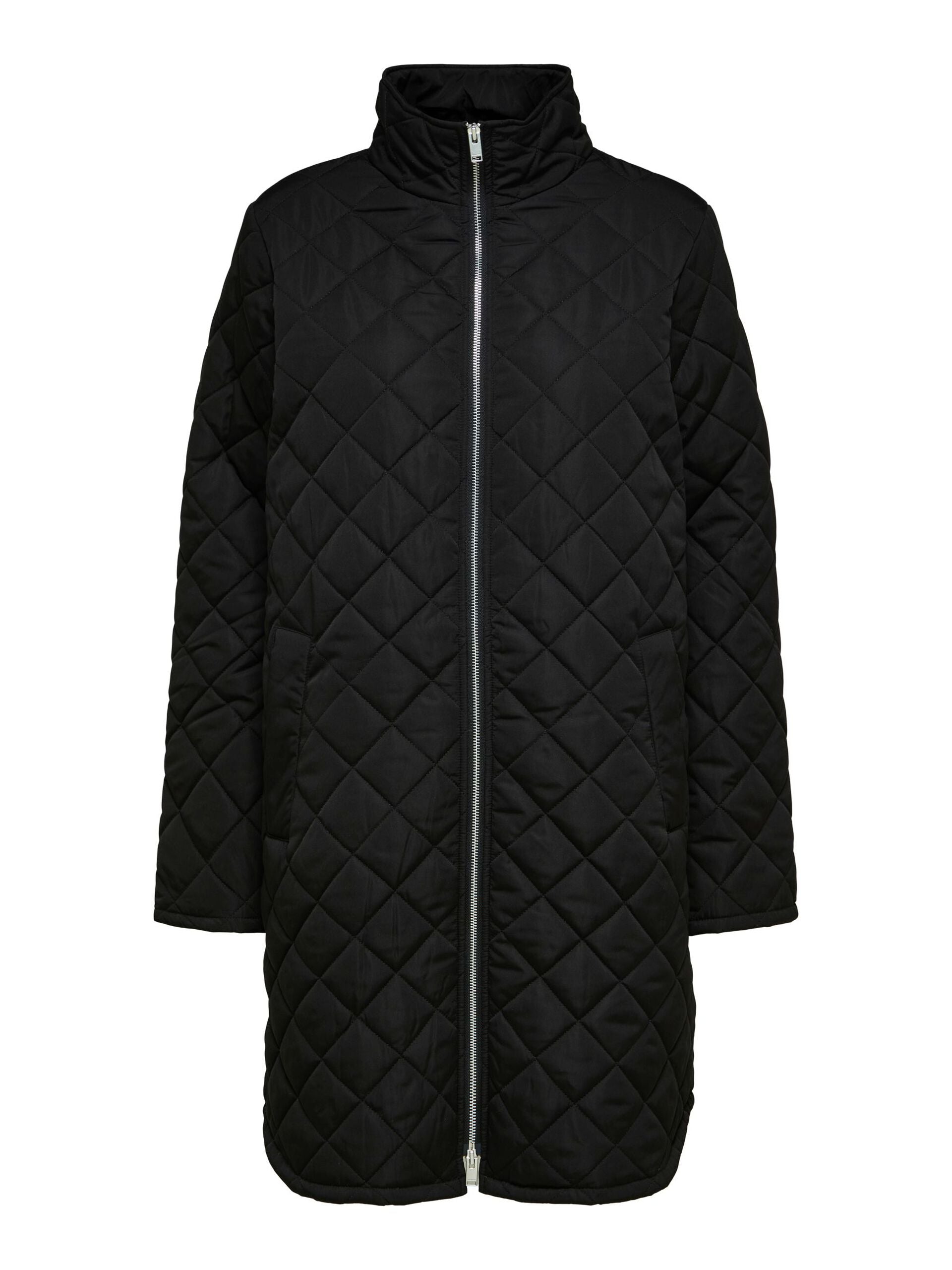 selected-femme-naisten-tikkitakki-slffilly-quilted-coat-b-musta-3