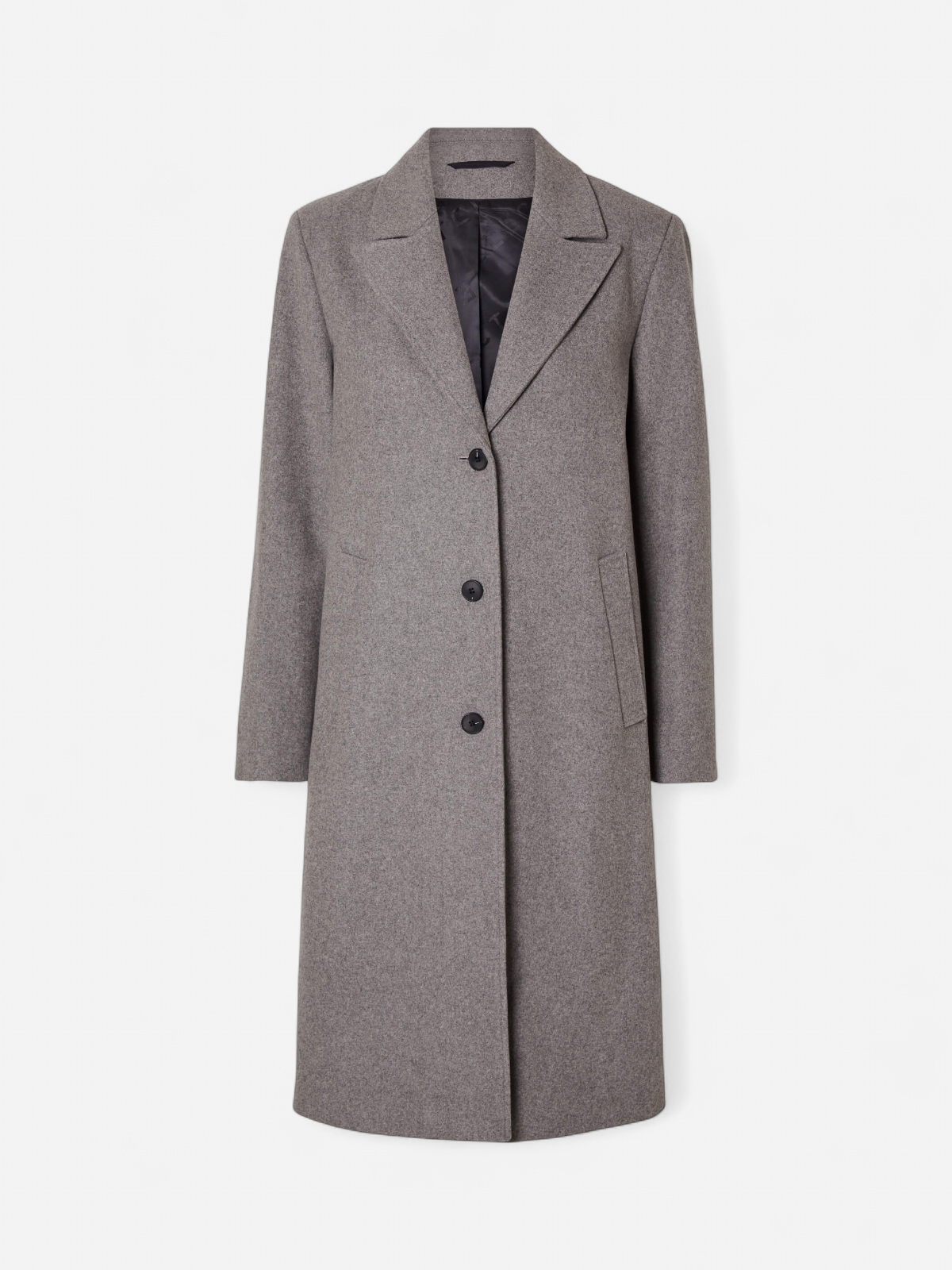 Selected Femme naisten villakangastakki,  SLFNEW ALMA WOOL COAT Grafiitti - Kekäle.fi
